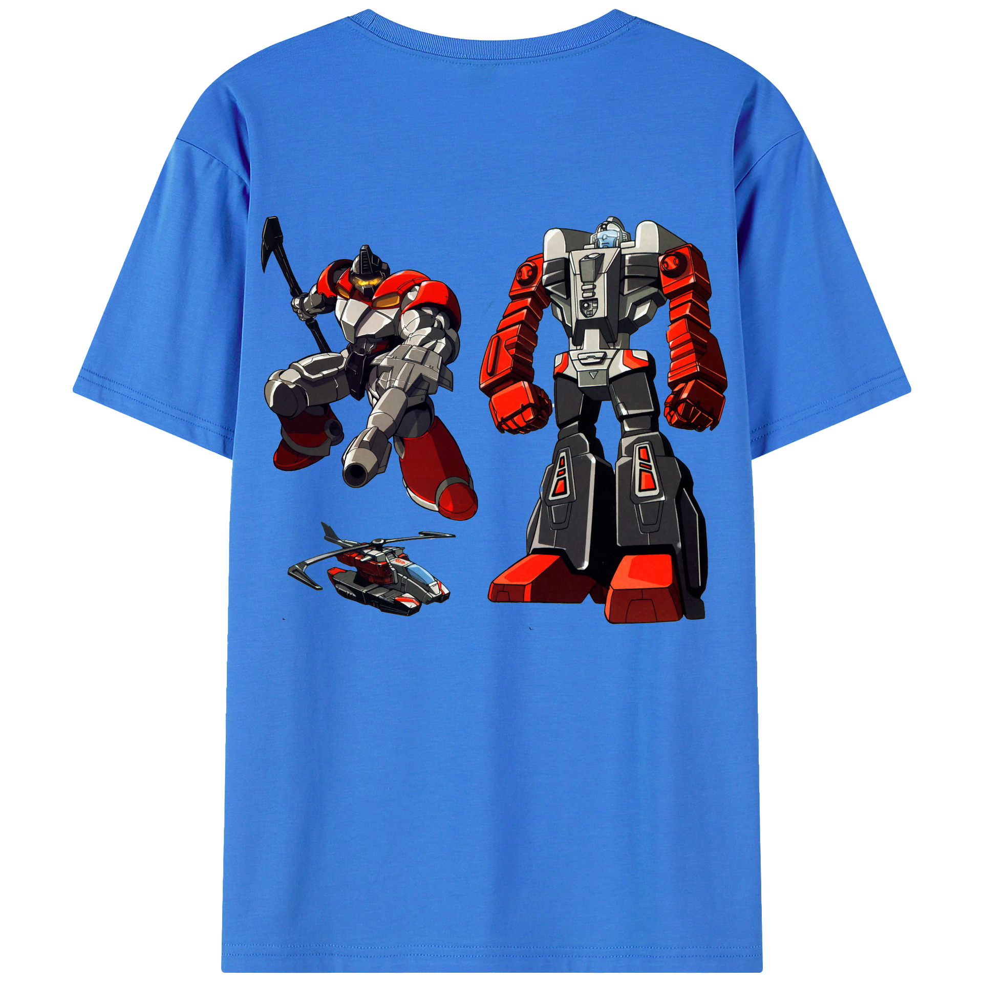 （画像用）  綿100％ メンズ半袖Tシャツ（バックプリント） 通気性