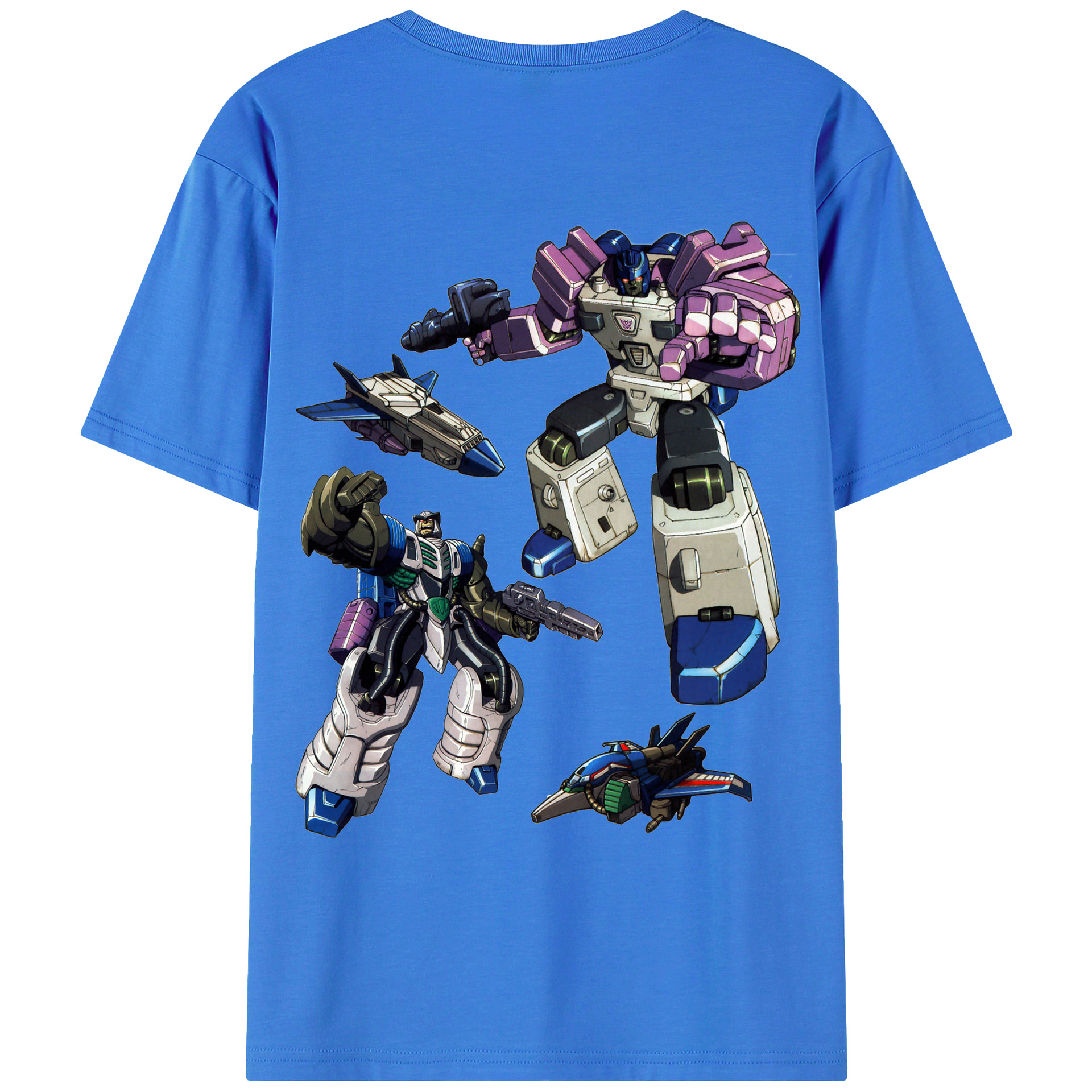 （画像用）  綿100％ メンズ半袖Tシャツ（バックプリント） 通気性