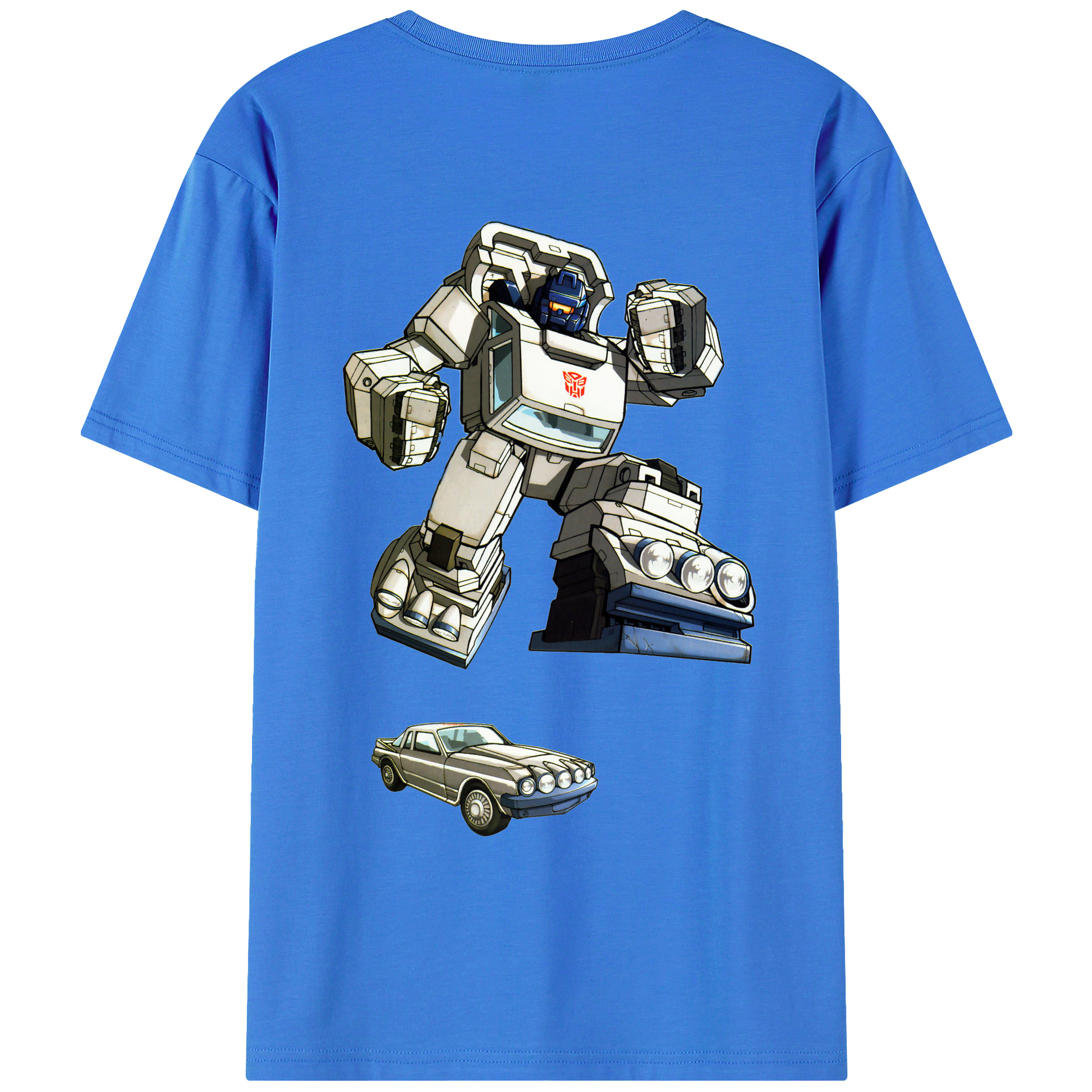 （画像用）  綿100％ メンズ半袖Tシャツ（バックプリント） 通気性