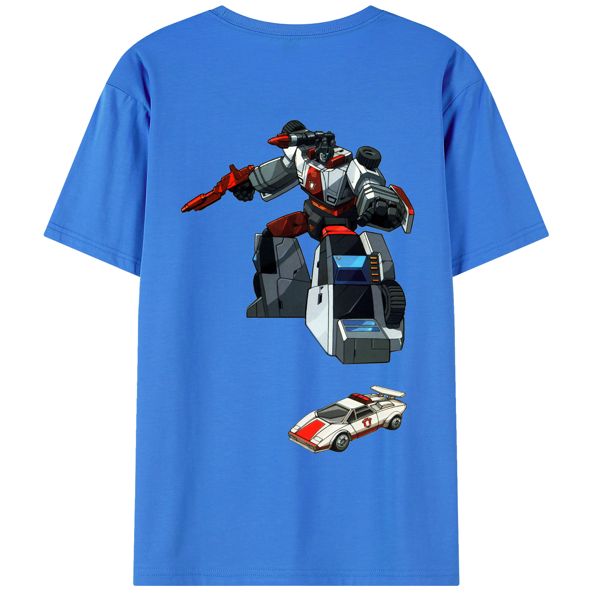 （画像用）  綿100％ メンズ半袖Tシャツ（バックプリント） 通気性