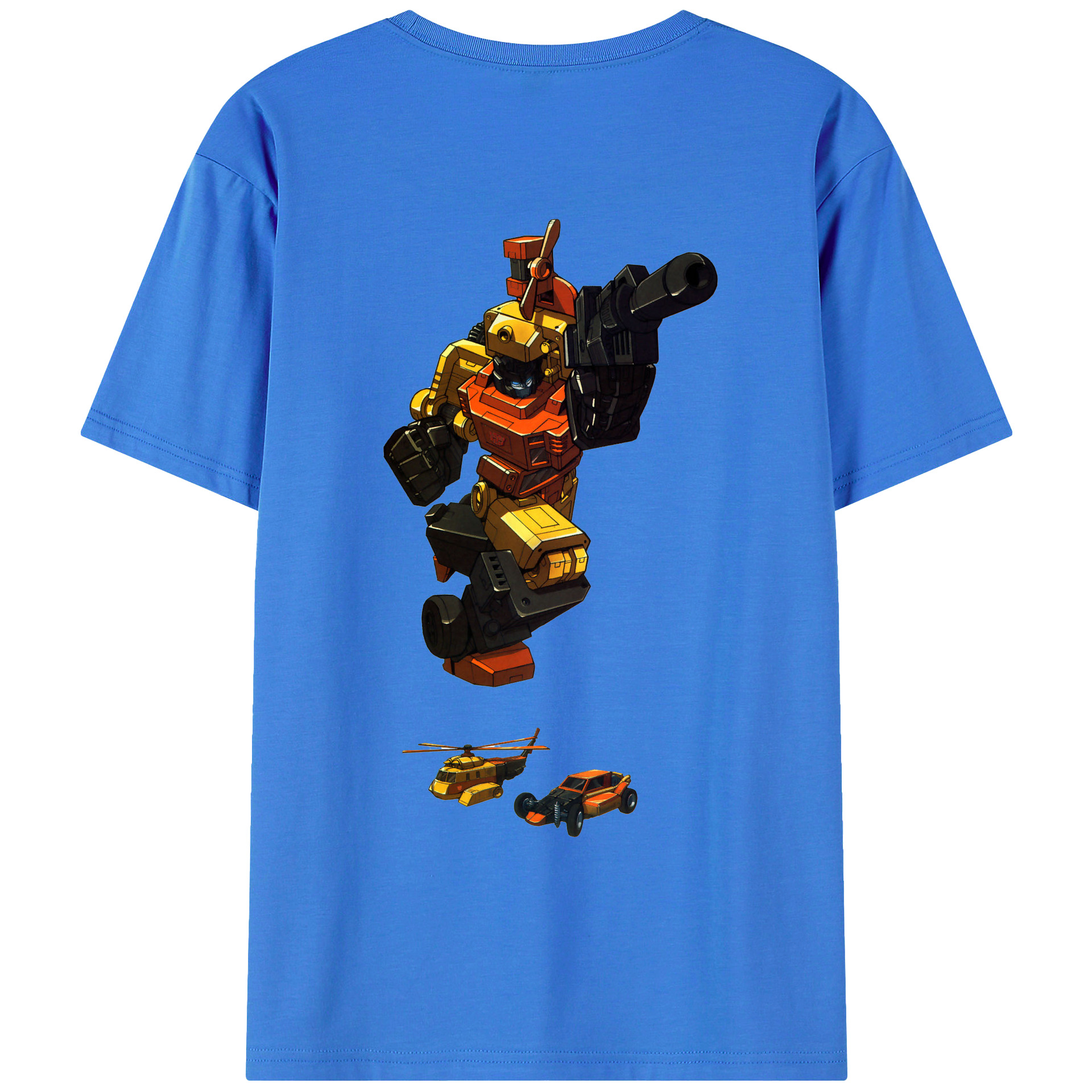 （画像用）  綿100％ メンズ半袖Tシャツ（バックプリント） 通気性