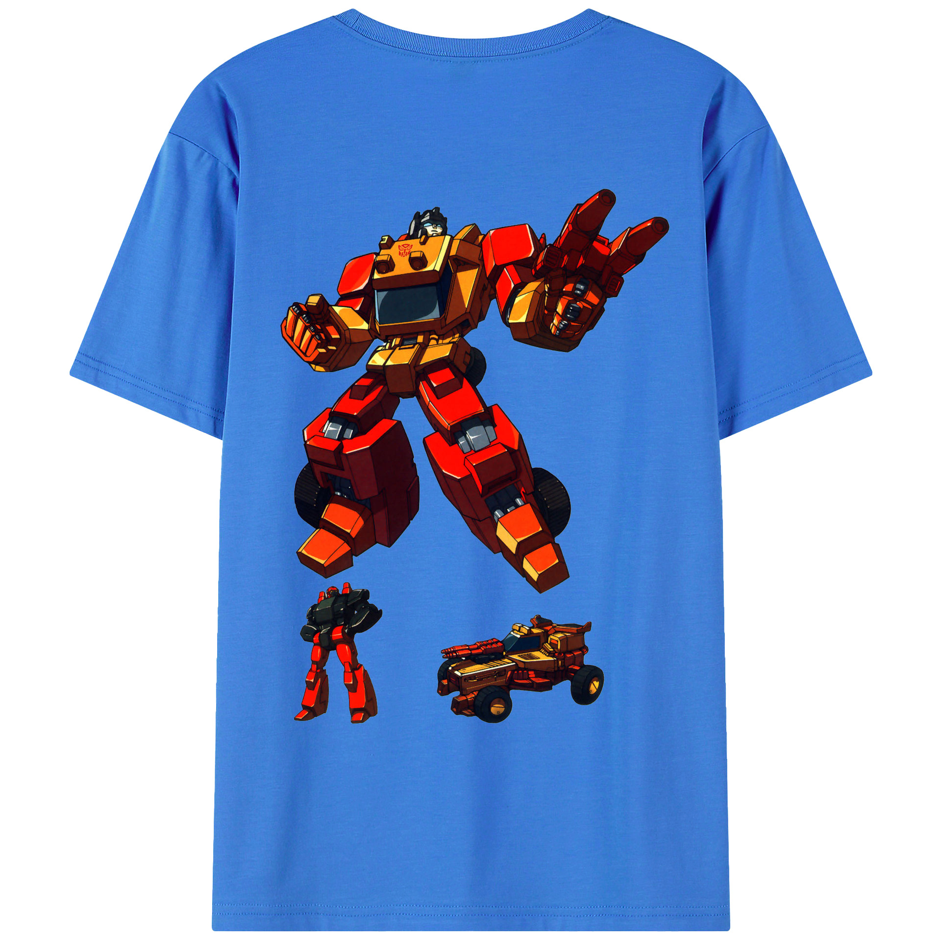 （画像用）  綿100％ メンズ半袖Tシャツ（バックプリント） 通気性