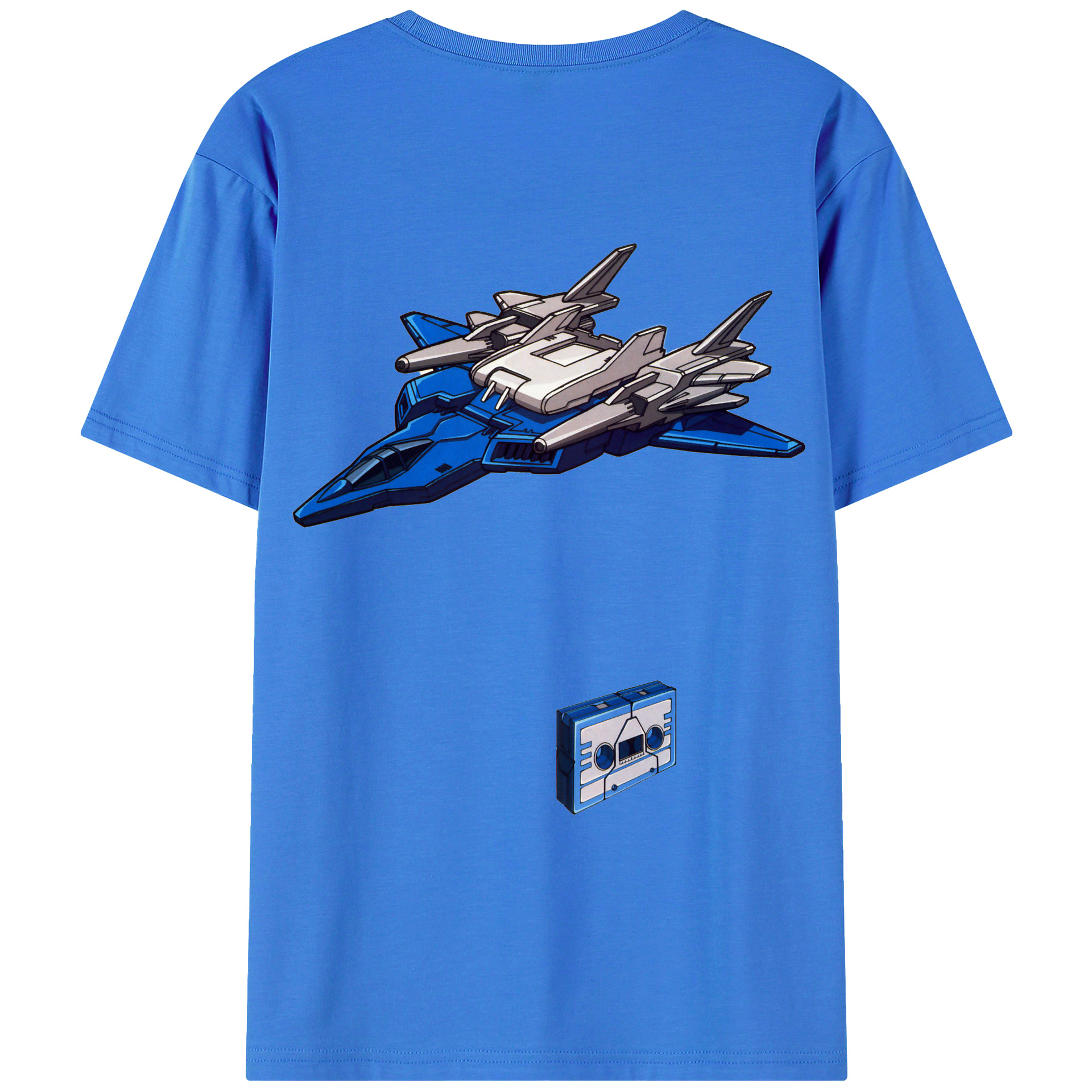 （画像用）  綿100％ メンズ半袖Tシャツ（バックプリント） 通気性