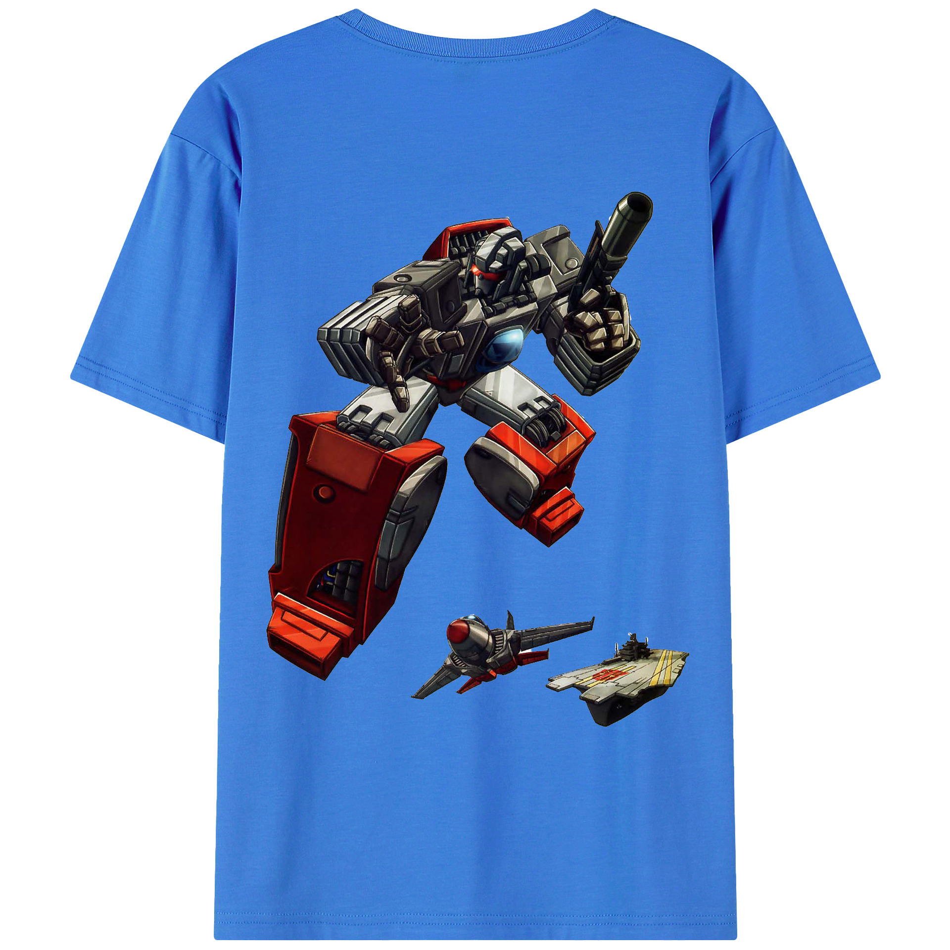 （画像用）  綿100％ メンズ半袖Tシャツ（バックプリント） 通気性