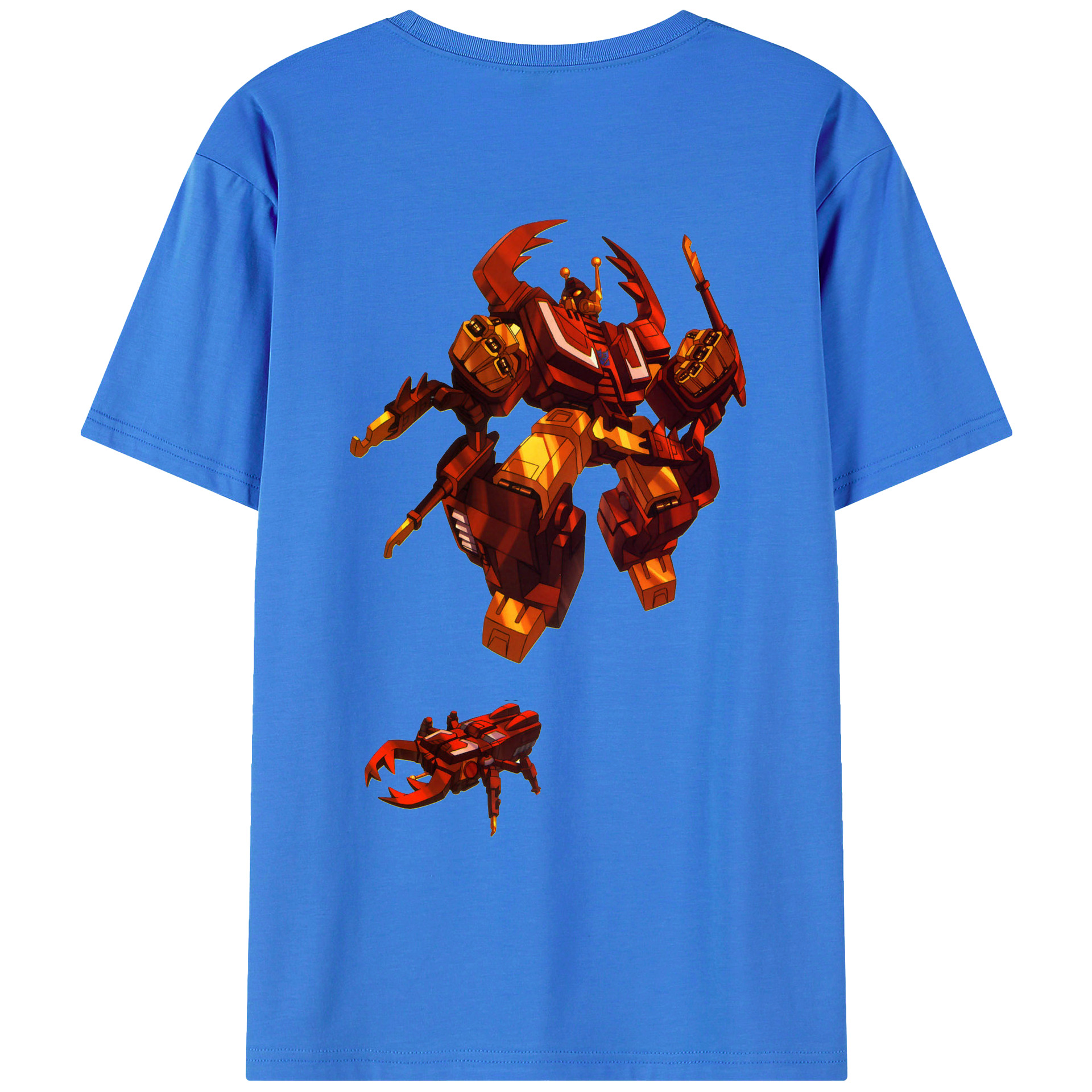 （画像用）  綿100％ メンズ半袖Tシャツ（バックプリント） 通気性