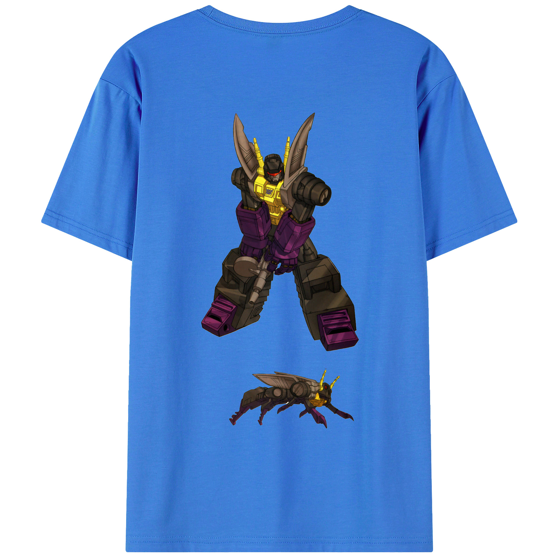 （画像用）  綿100％ メンズ半袖Tシャツ（バックプリント） 通気性