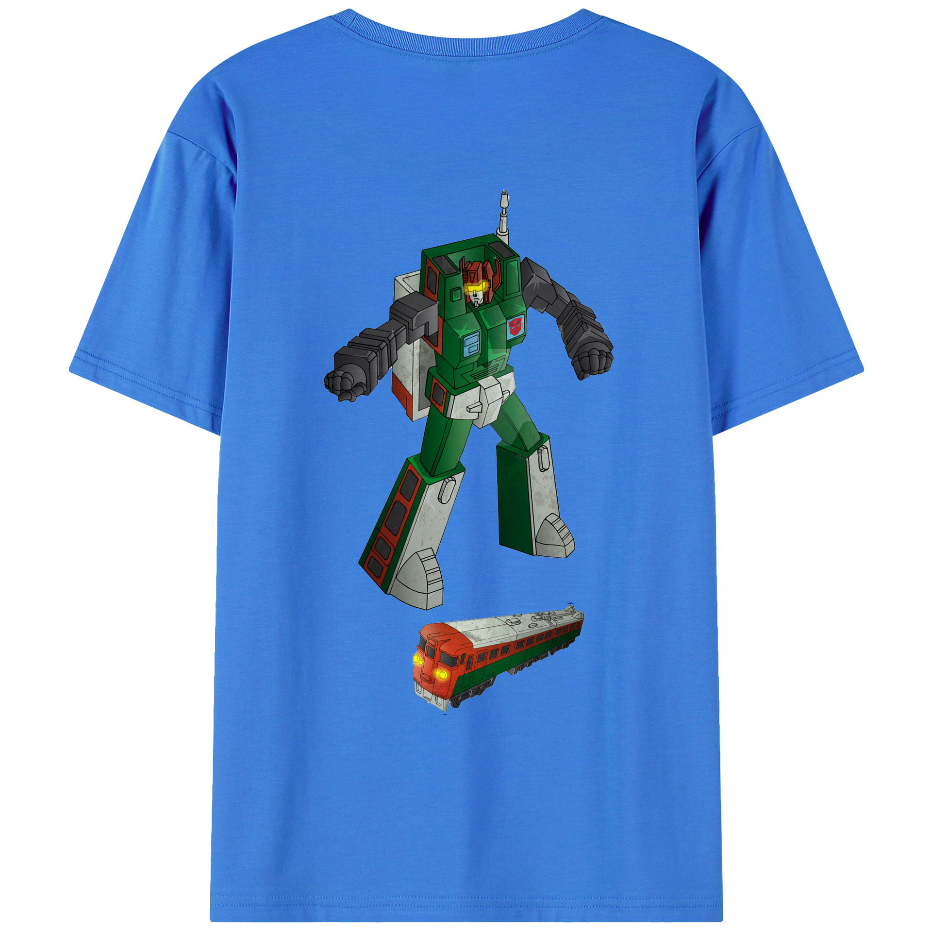 （画像用）  綿100％ メンズ半袖Tシャツ（バックプリント） 通気性
