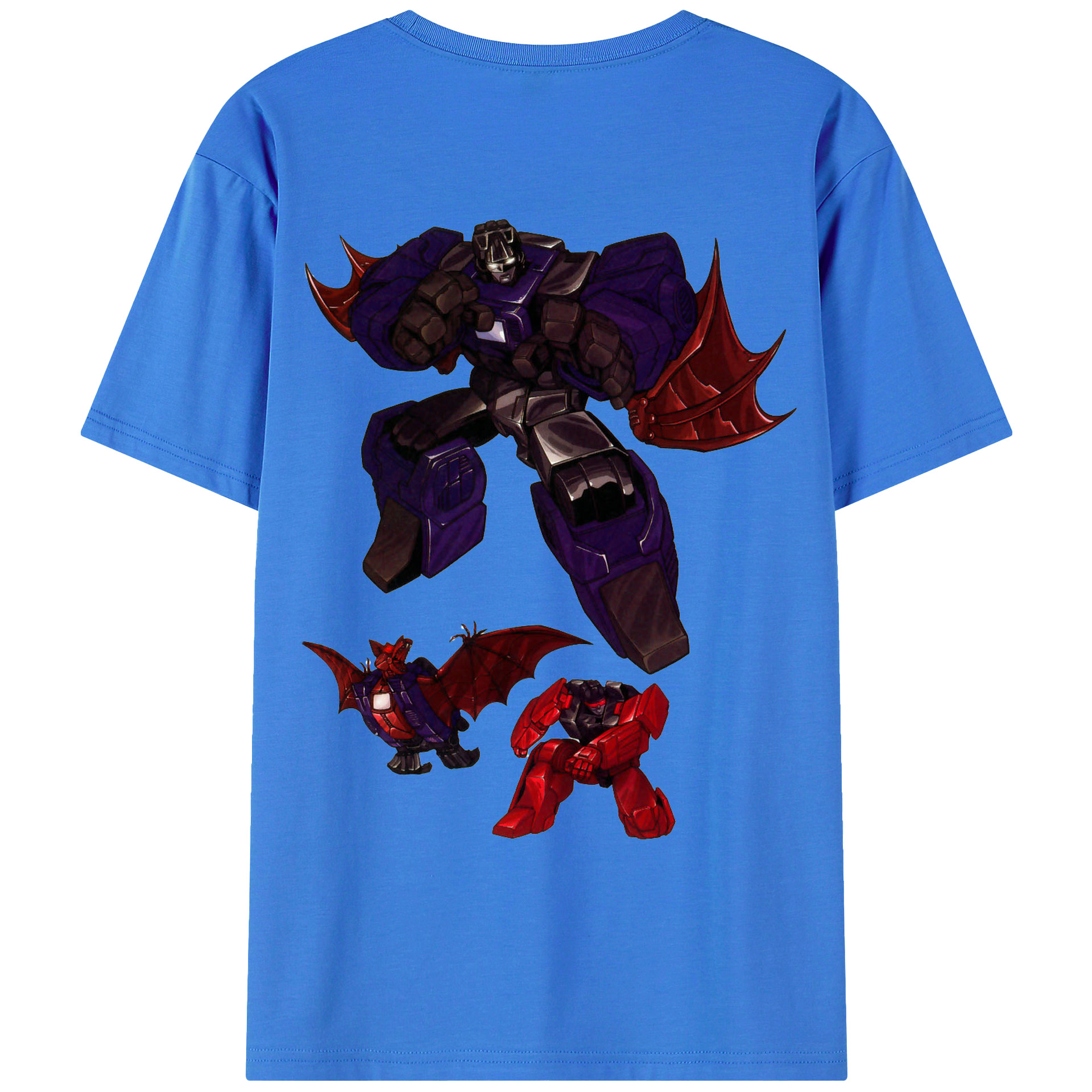 （画像用）  綿100％ メンズ半袖Tシャツ（バックプリント） 通気性