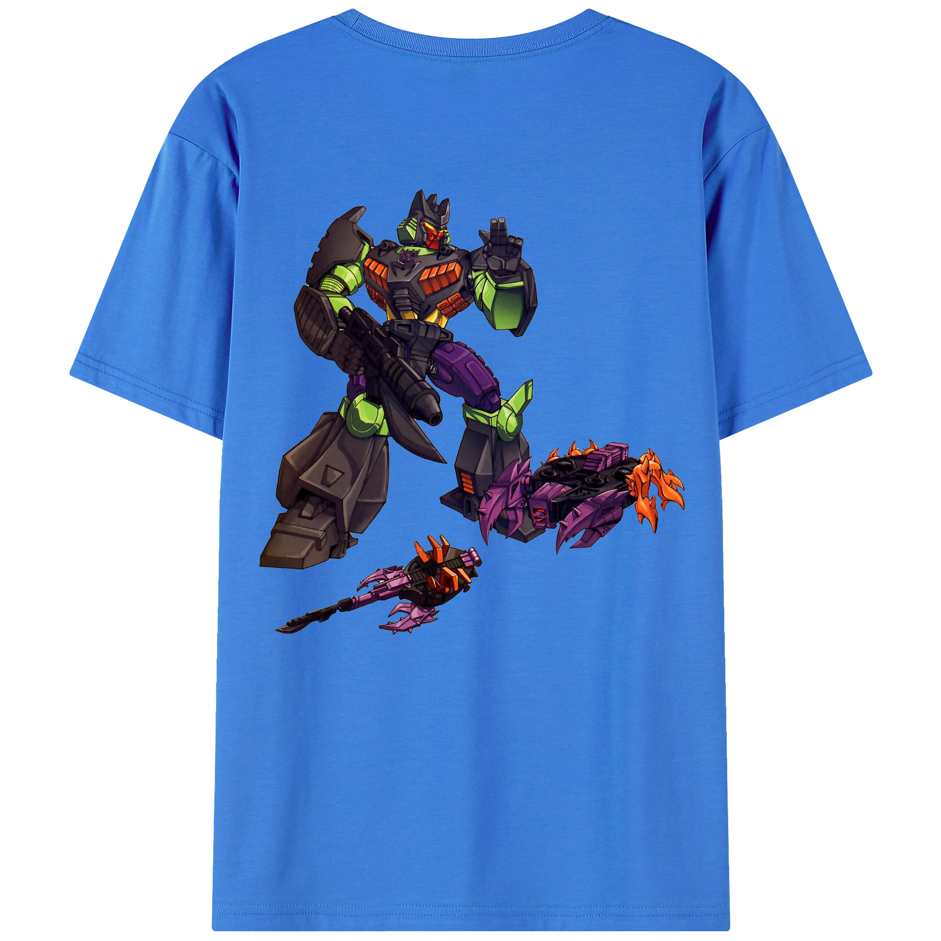 （画像用）  綿100％ メンズ半袖Tシャツ（バックプリント） 通気性