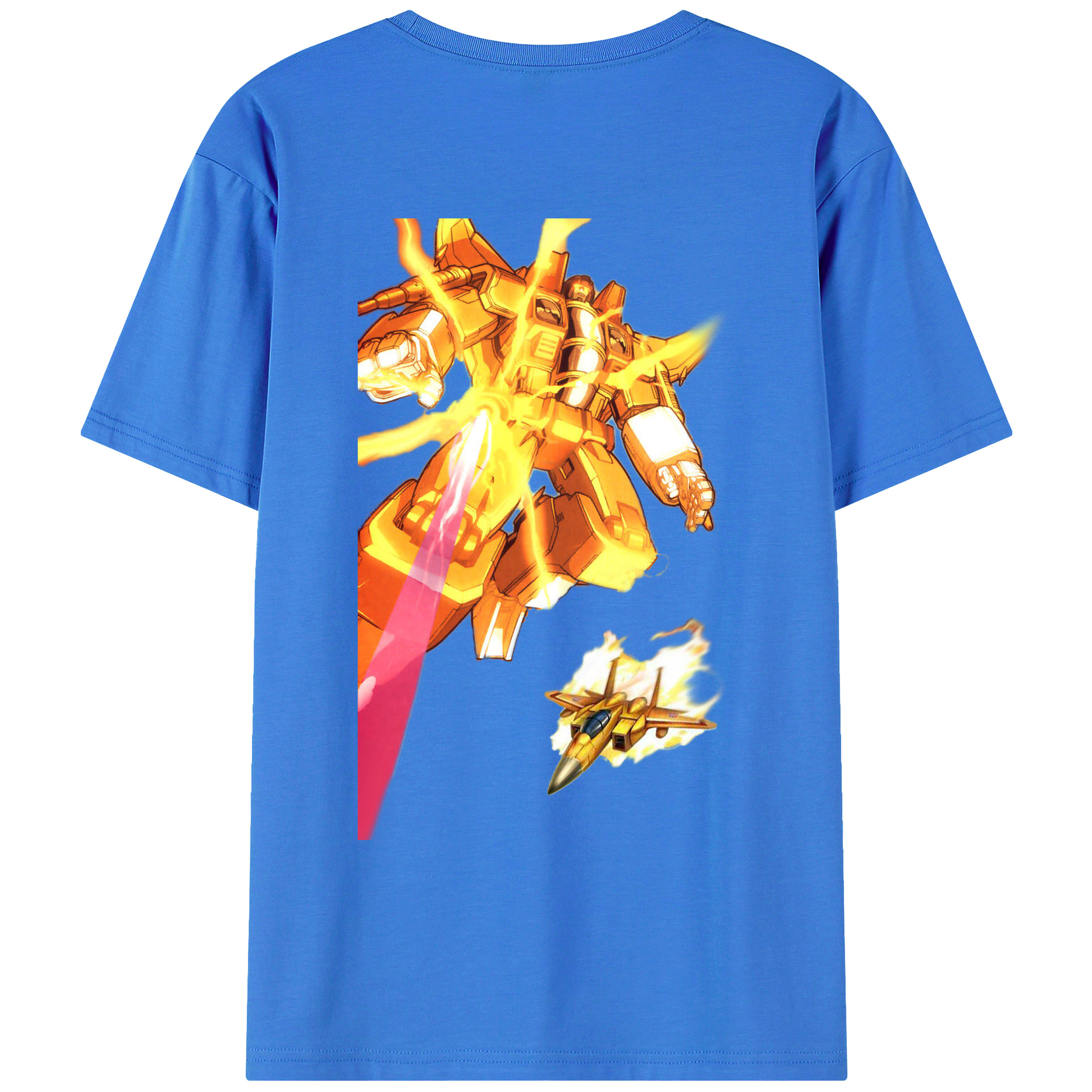（画像用）  綿100％ メンズ半袖Tシャツ（バックプリント） 通気性