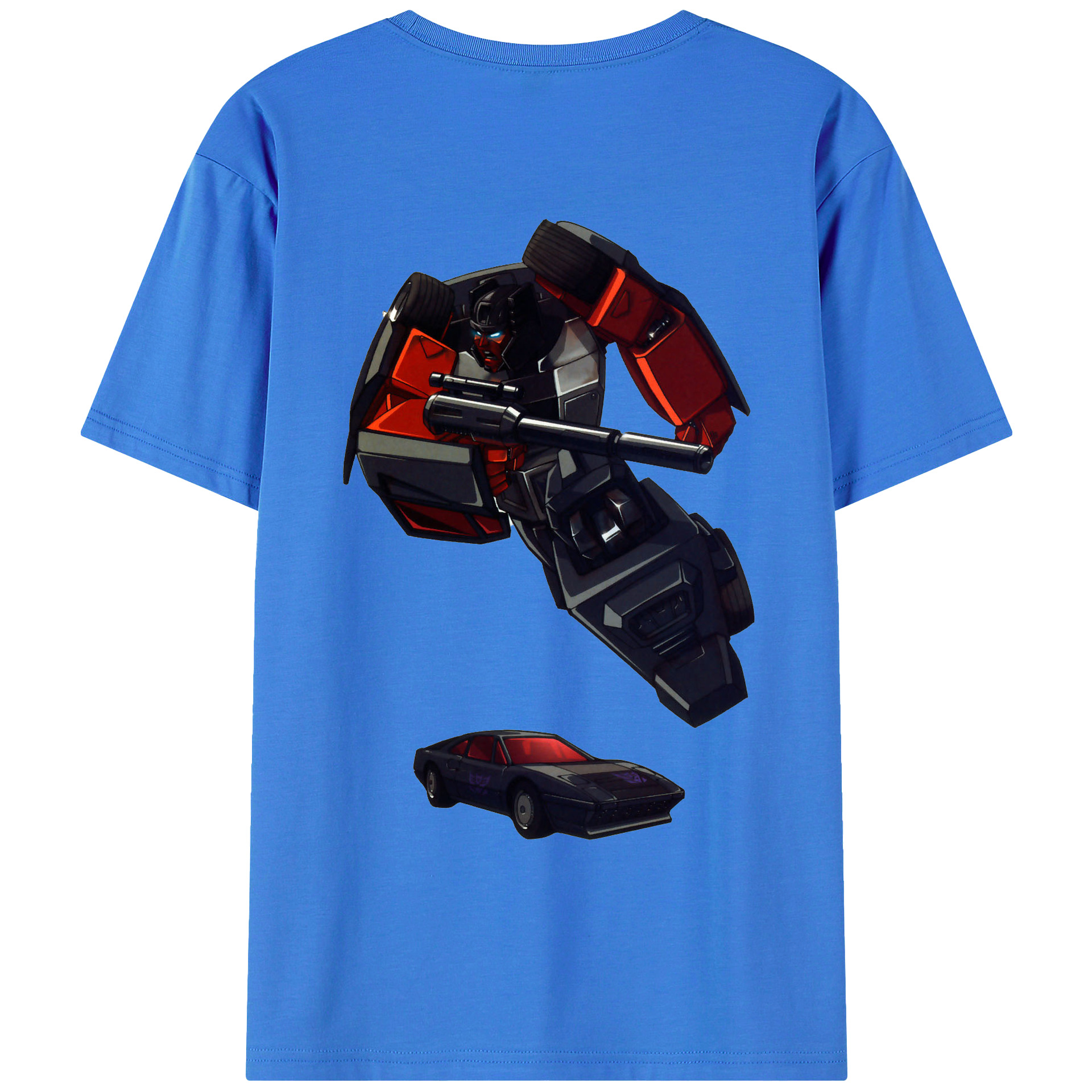 （画像用）  綿100％ メンズ半袖Tシャツ（バックプリント） 通気性