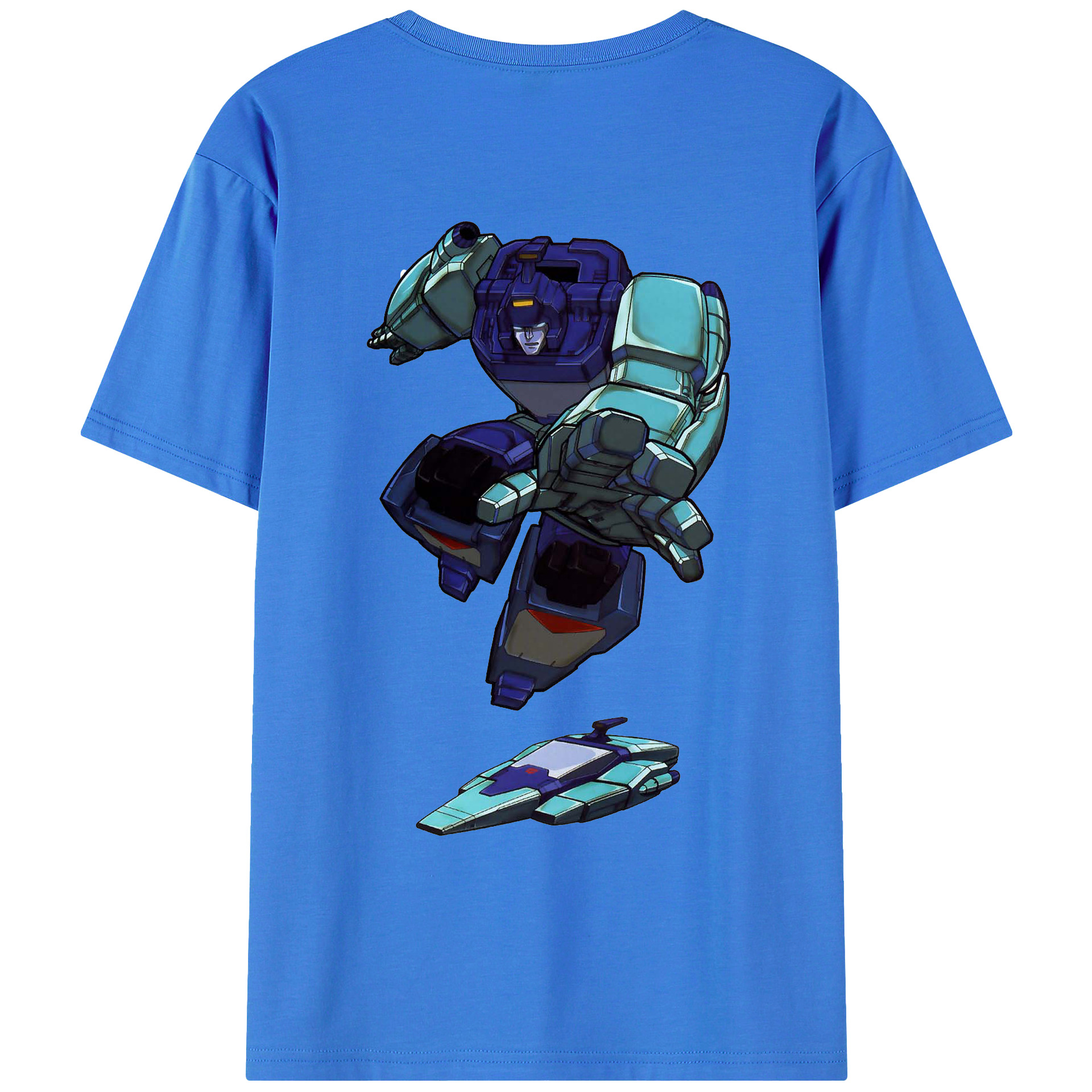 （画像用）  綿100％ メンズ半袖Tシャツ（バックプリント） 通気性