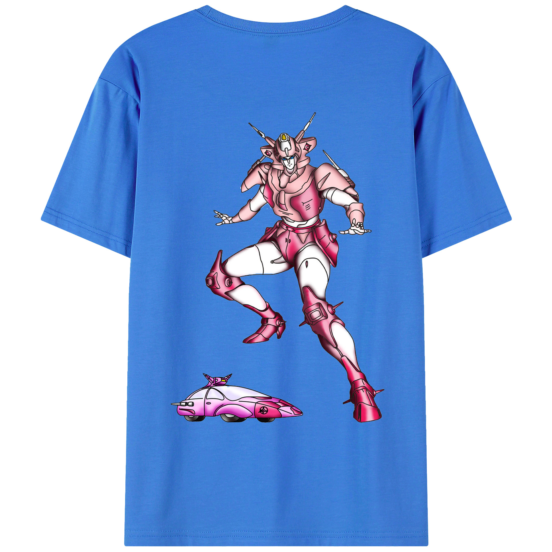 （画像用）  綿100％ メンズ半袖Tシャツ（バックプリント） 通気性