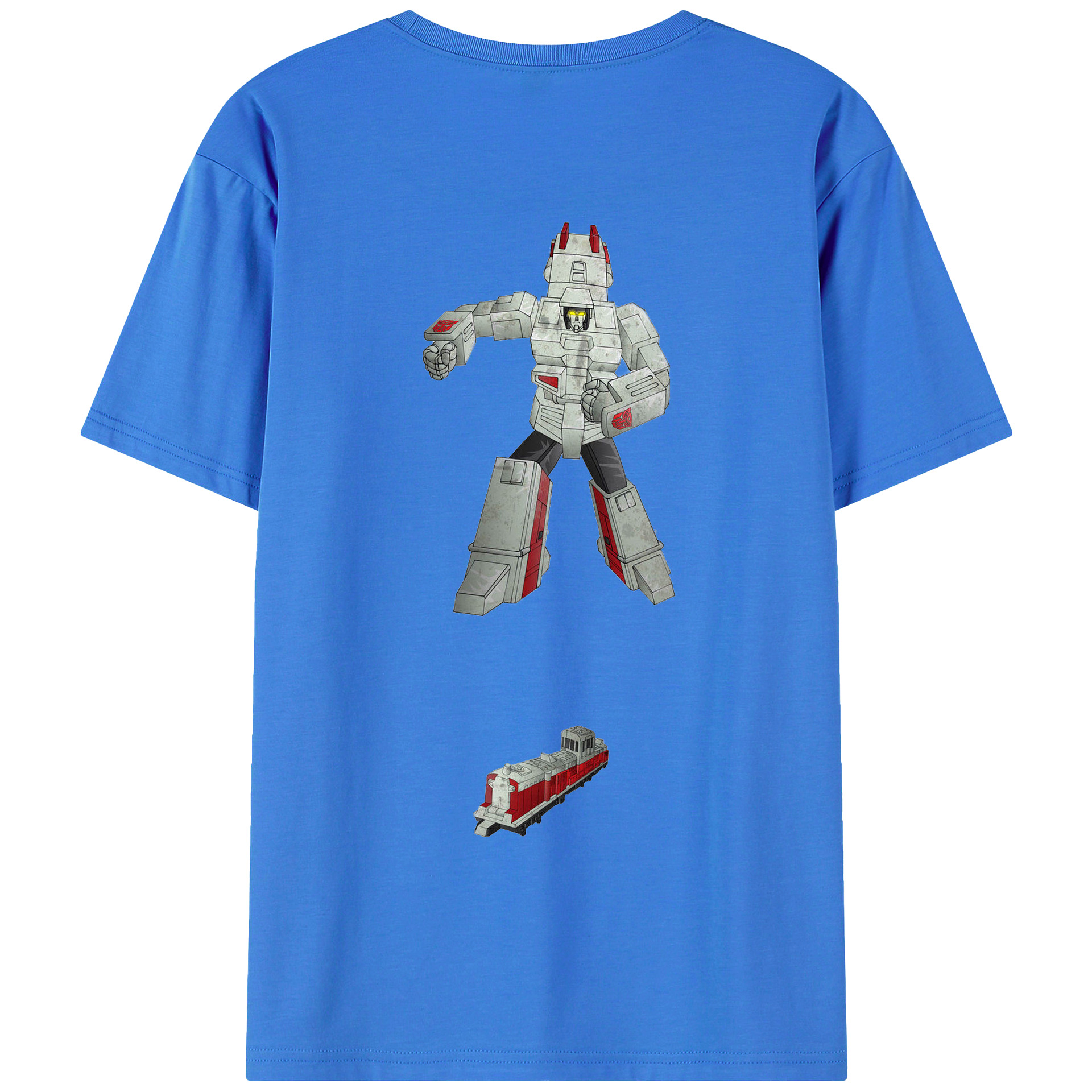 （画像用）  綿100％ メンズ半袖Tシャツ（バックプリント） 通気性