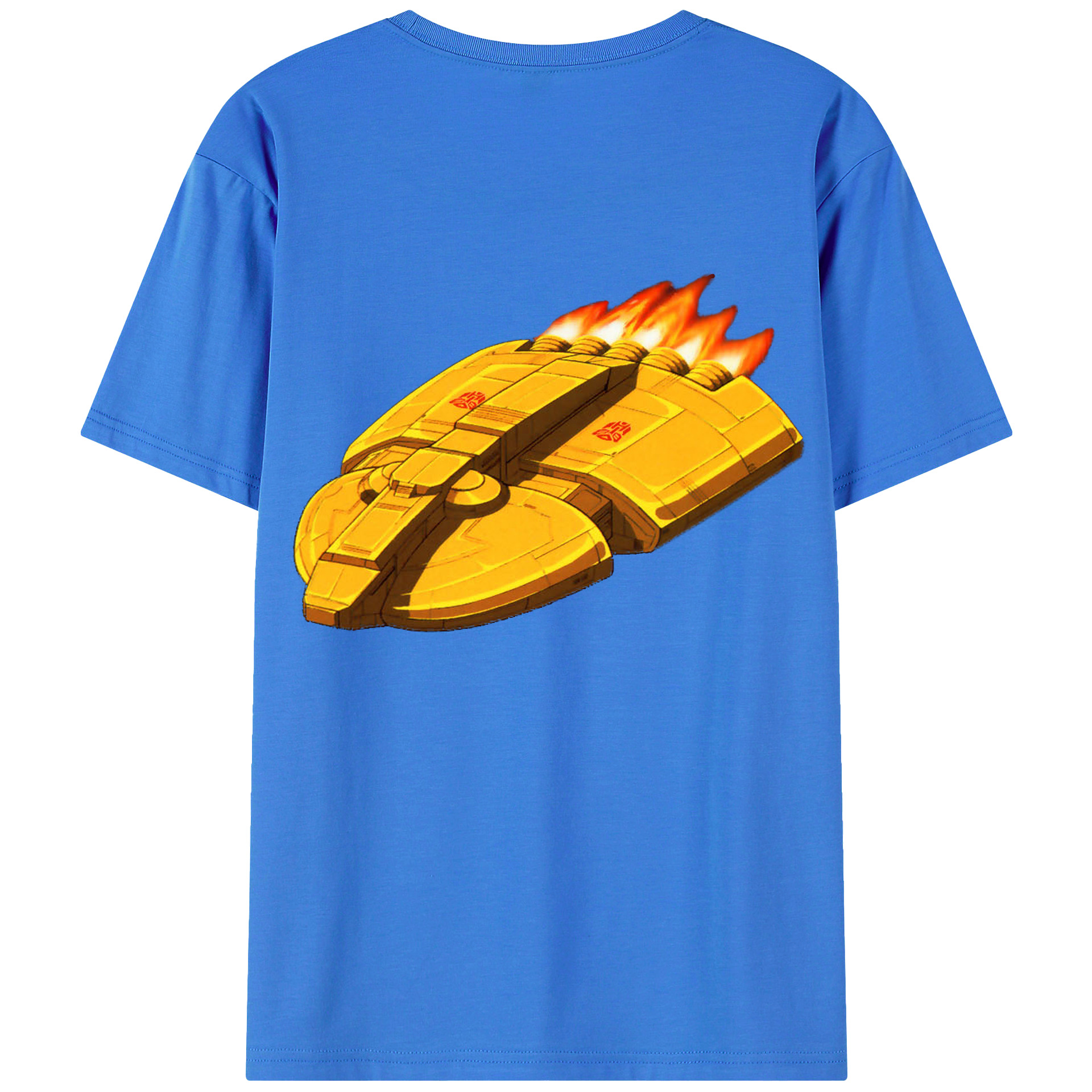 （画像用）  綿100％ メンズ半袖Tシャツ（バックプリント） 通気性