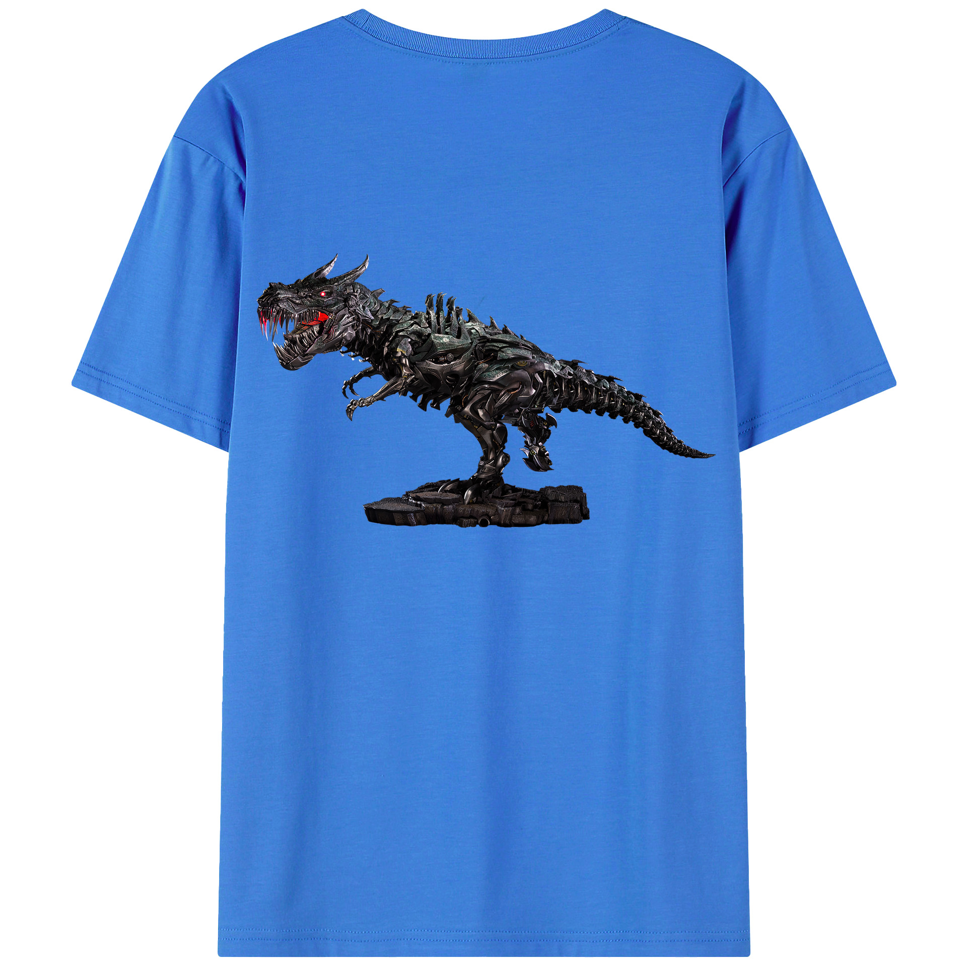 （画像用）  綿100％ メンズ半袖Tシャツ（バックプリント） 通気性