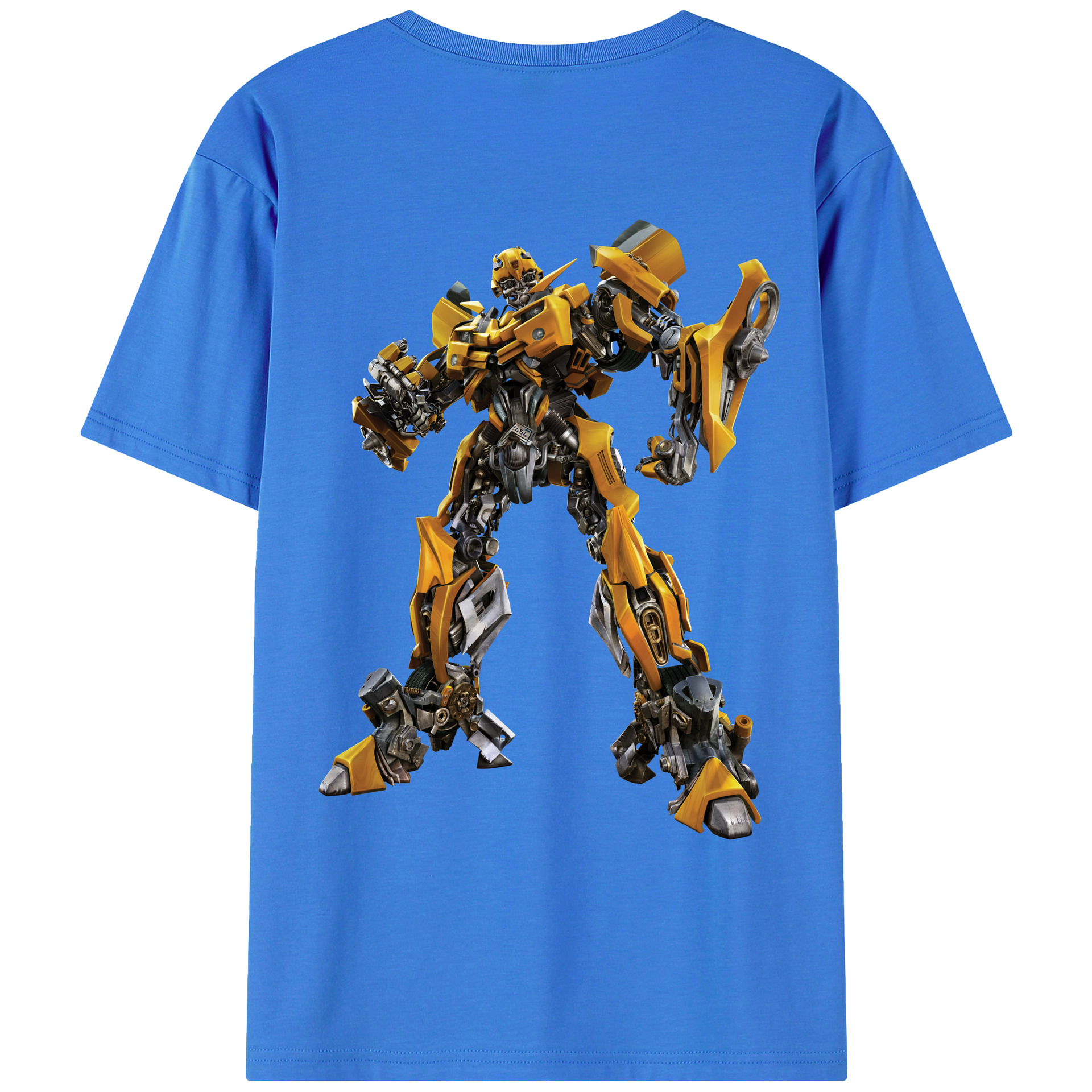 （画像用）  綿100％ メンズ半袖Tシャツ（バックプリント） 通気性