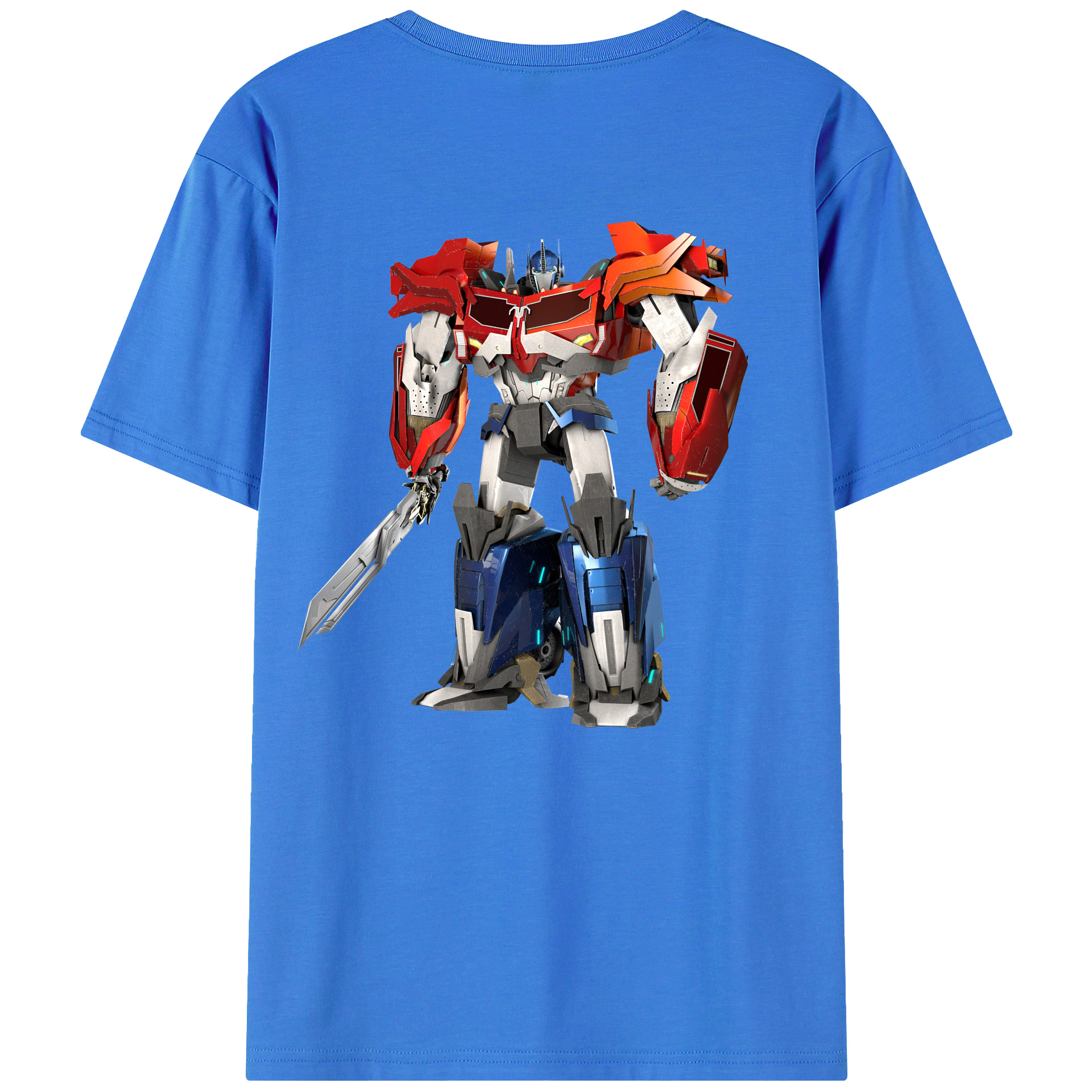 （画像用）  綿100％ メンズ半袖Tシャツ（バックプリント） 通気性