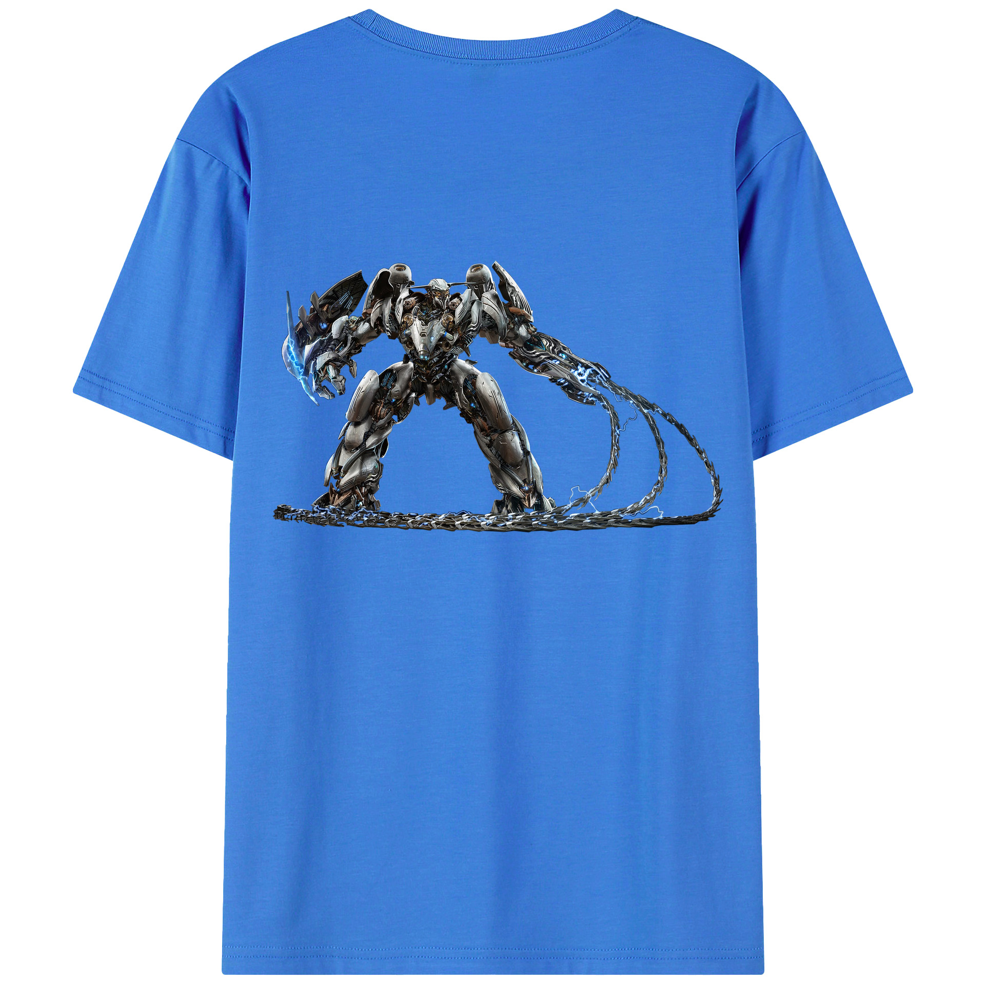 （画像用）  綿100％ メンズ半袖Tシャツ（バックプリント） 通気性
