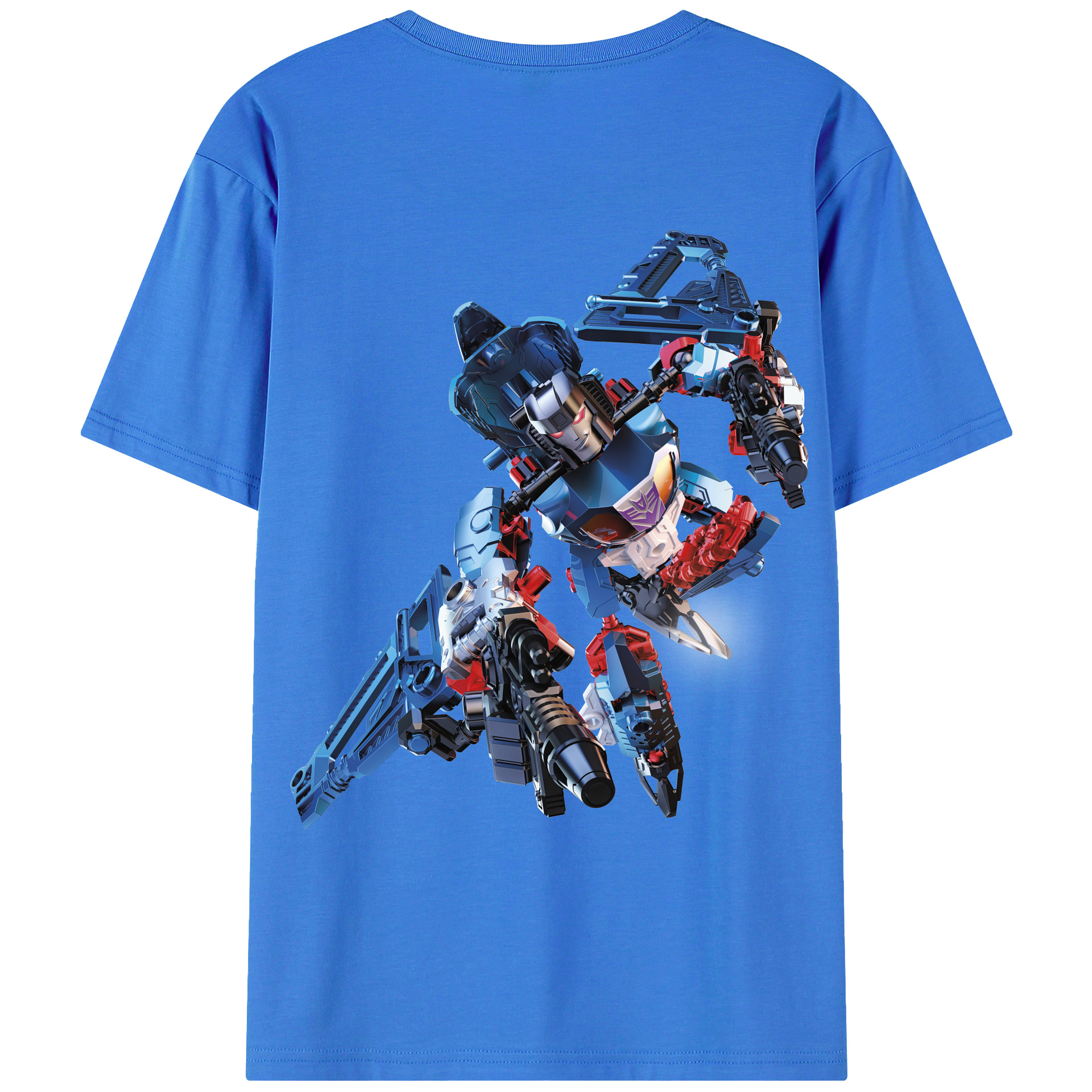 （画像用）  綿100％ メンズ半袖Tシャツ（バックプリント） 通気性