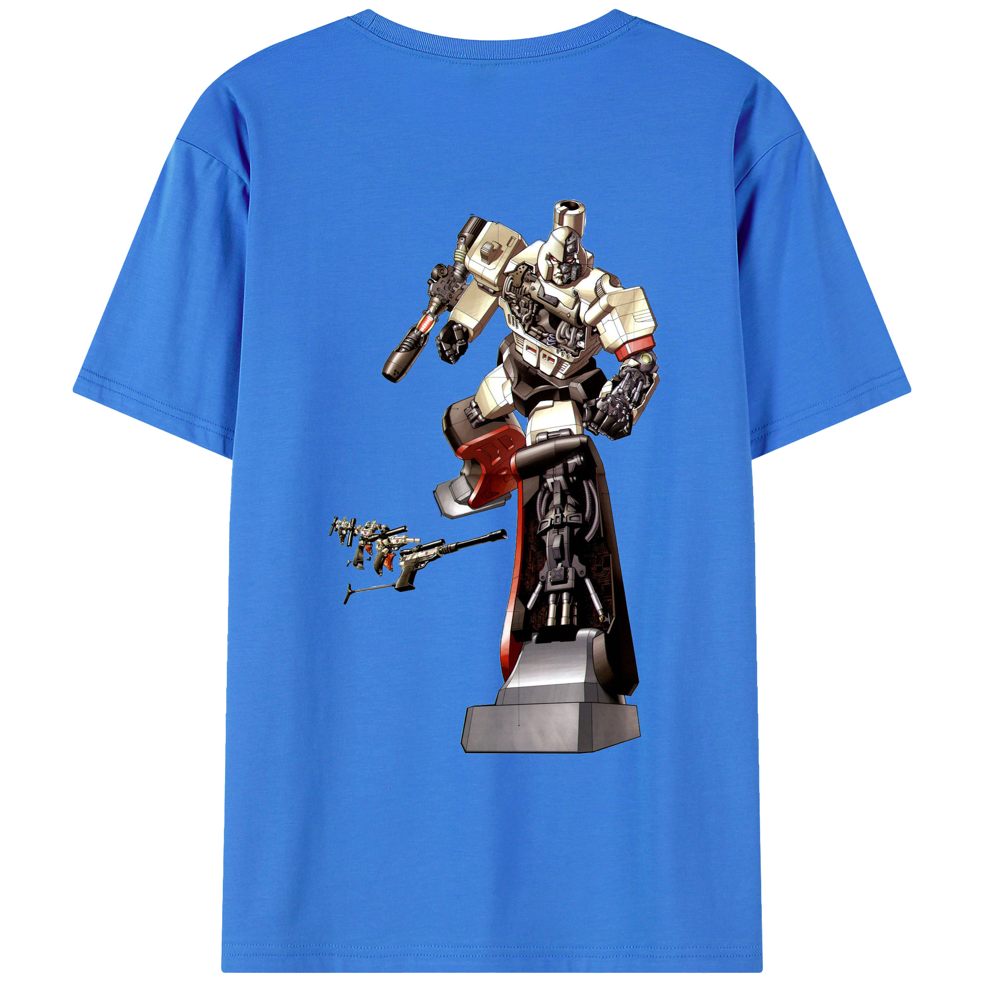 （画像用）  綿100％ メンズ半袖Tシャツ（バックプリント） 通気性
