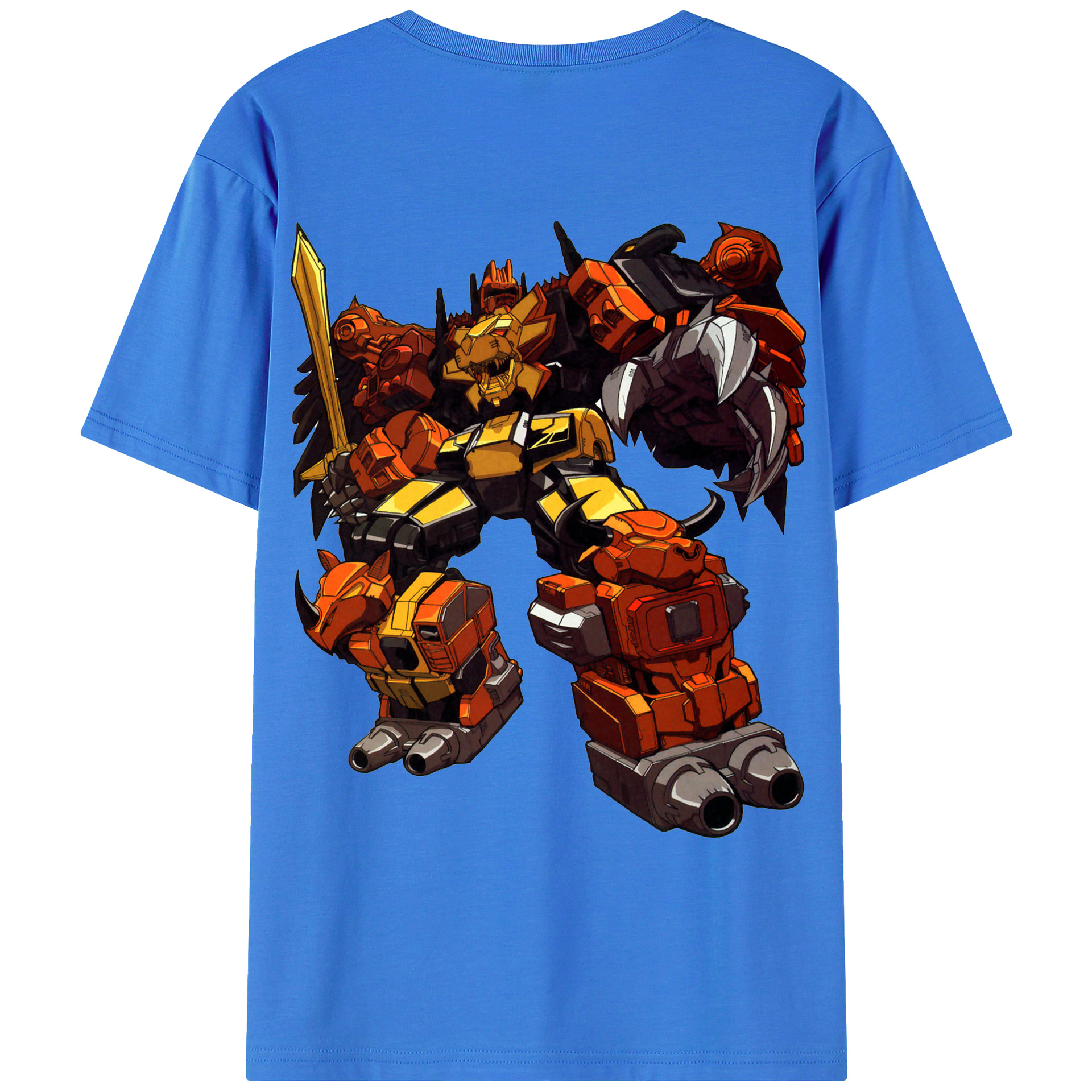 （画像用）  綿100％ メンズ半袖Tシャツ（バックプリント） 通気性