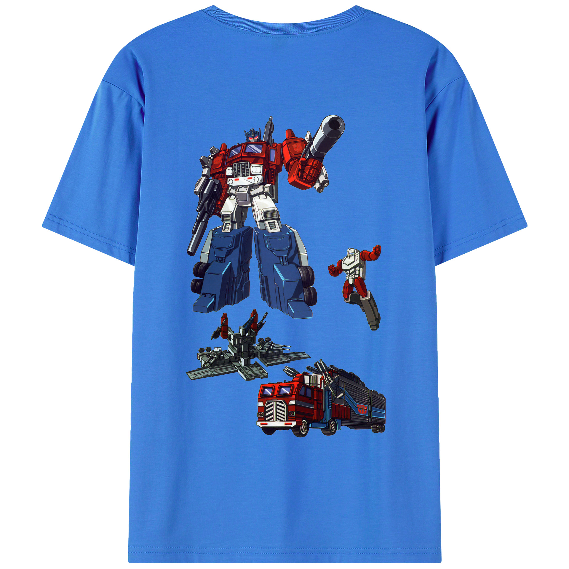 （画像用）  綿100％ メンズ半袖Tシャツ（バックプリント） 通気性