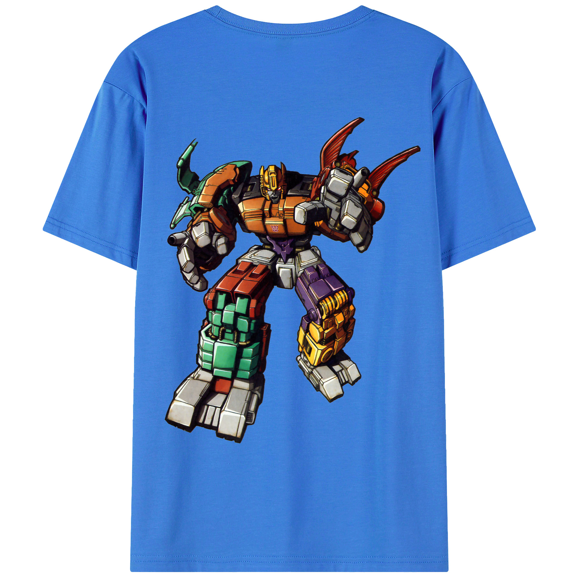 （画像用）  綿100％ メンズ半袖Tシャツ（バックプリント） 通気性