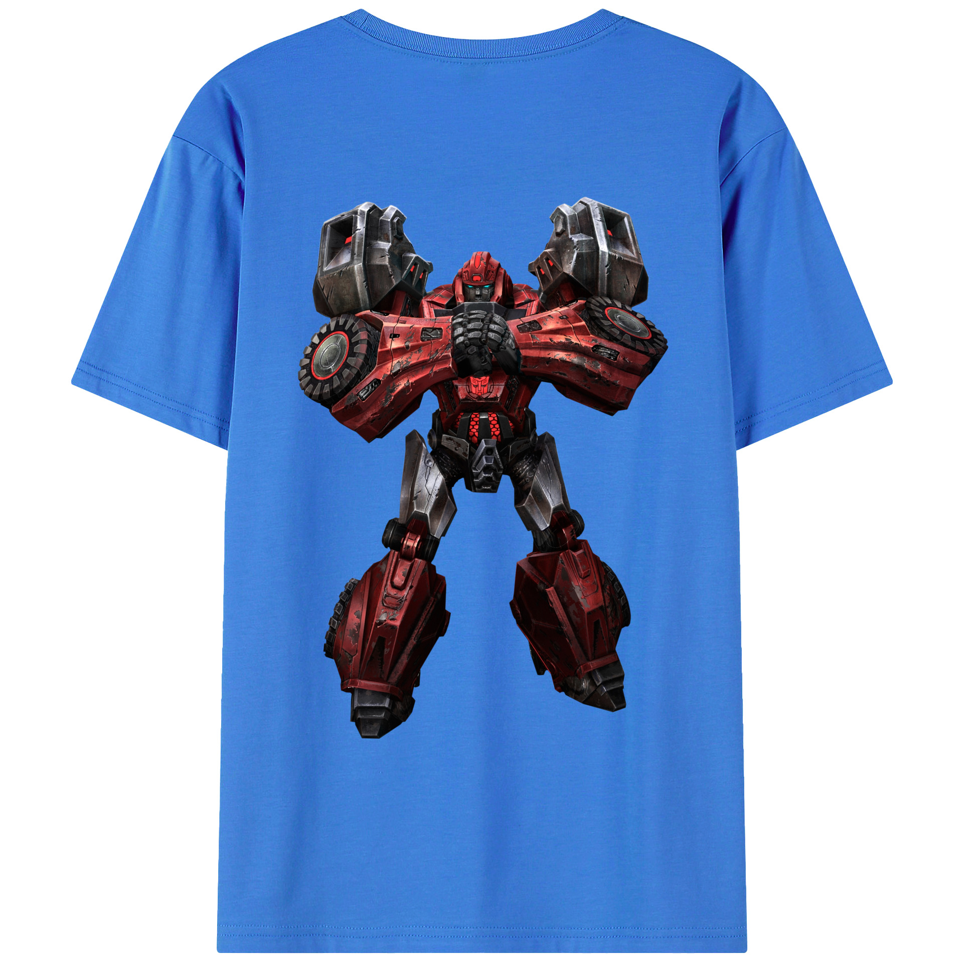 （画像用）  綿100％ メンズ半袖Tシャツ（バックプリント） 通気性