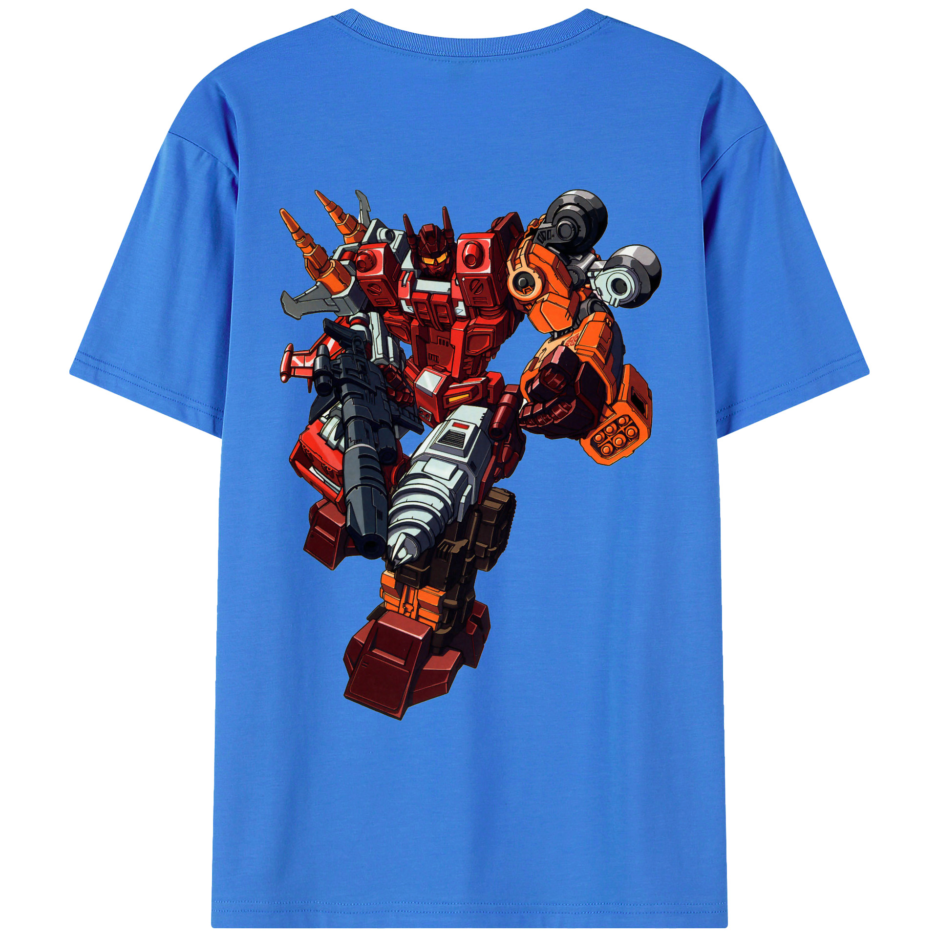 （画像用）  綿100％ メンズ半袖Tシャツ（バックプリント） 通気性