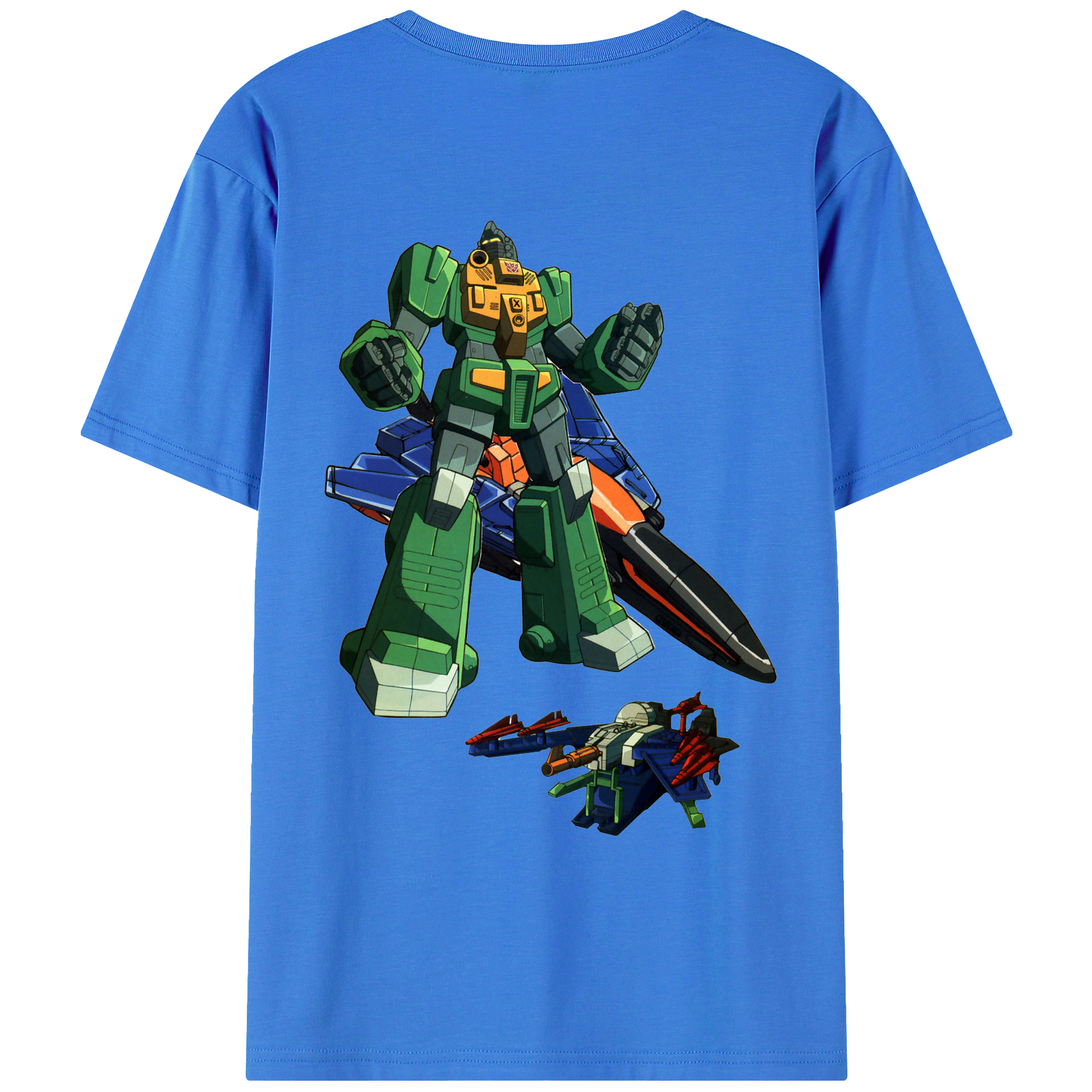 （画像用）  綿100％ メンズ半袖Tシャツ（バックプリント） 通気性