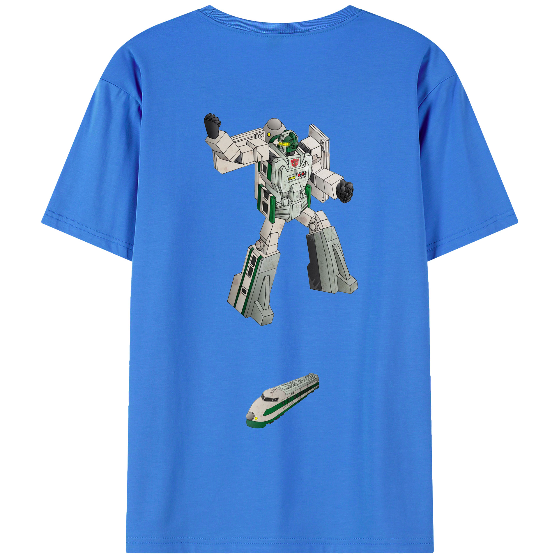 （画像用）  綿100％ メンズ半袖Tシャツ（バックプリント） 通気性