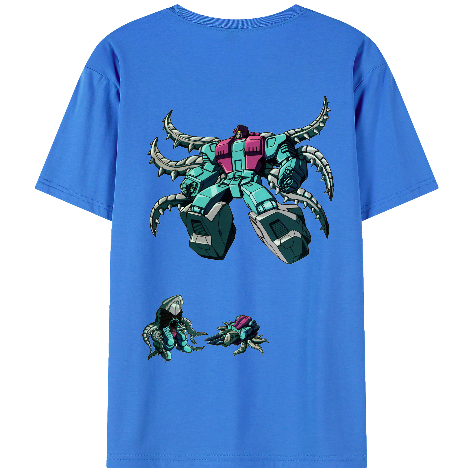 （画像用）  綿100％ メンズ半袖Tシャツ（バックプリント） 通気性