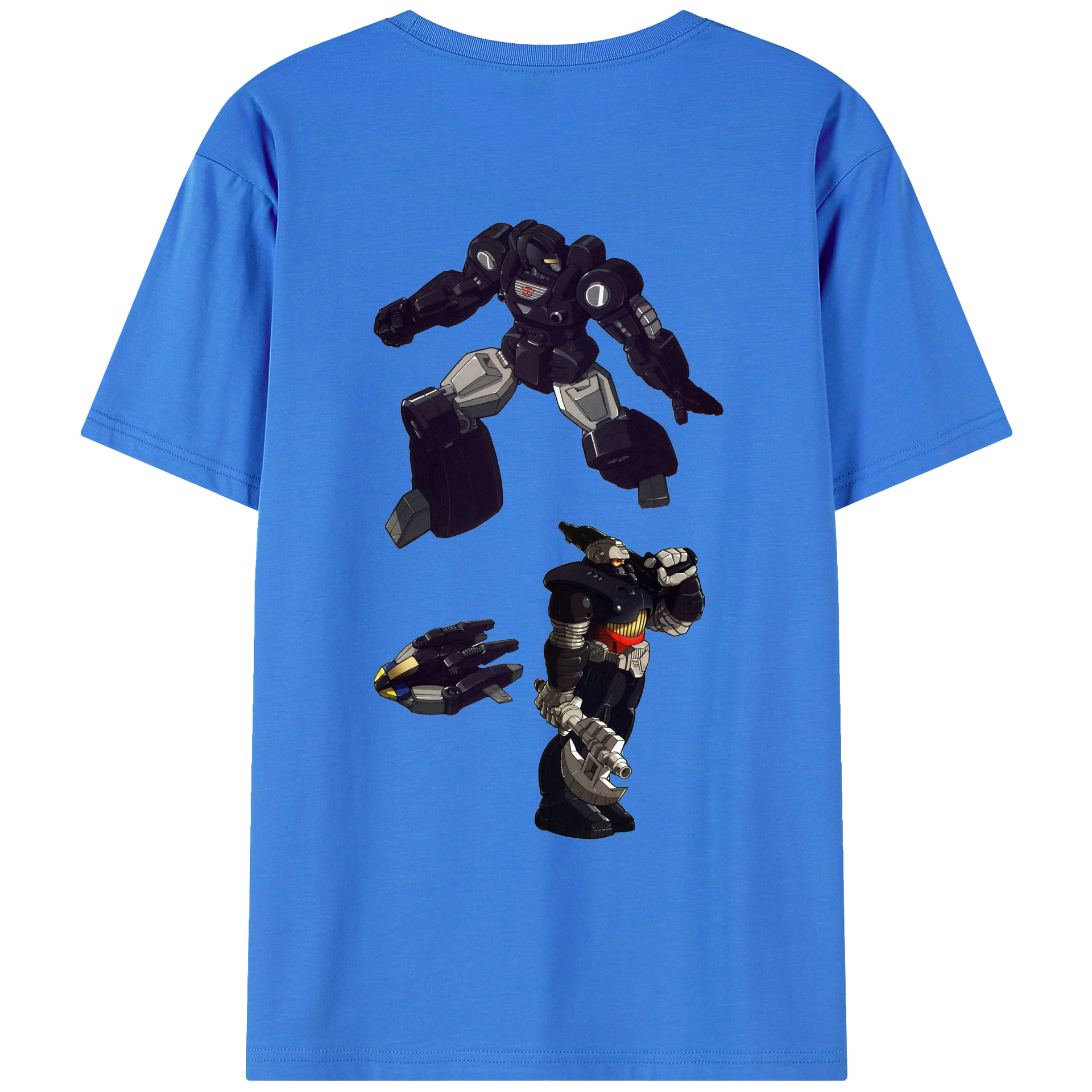 （画像用）  綿100％ メンズ半袖Tシャツ（バックプリント） 通気性