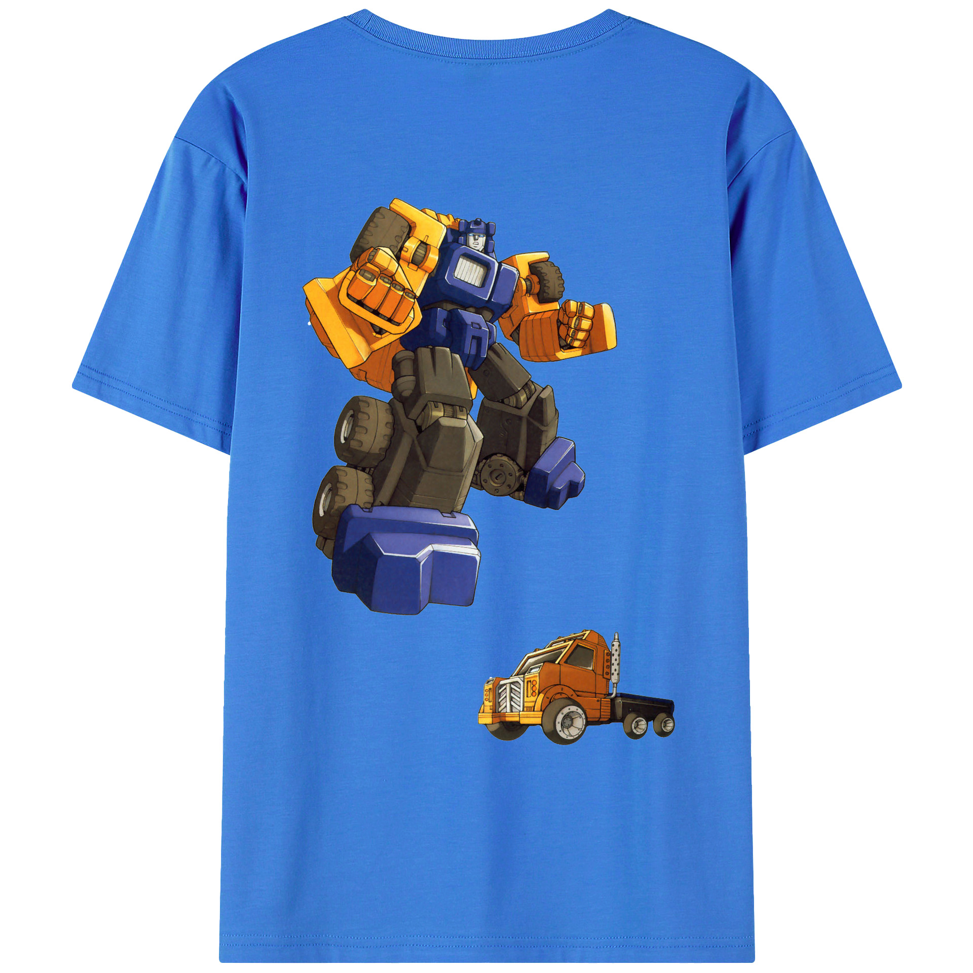 （画像用）  綿100％ メンズ半袖Tシャツ（バックプリント） 通気性