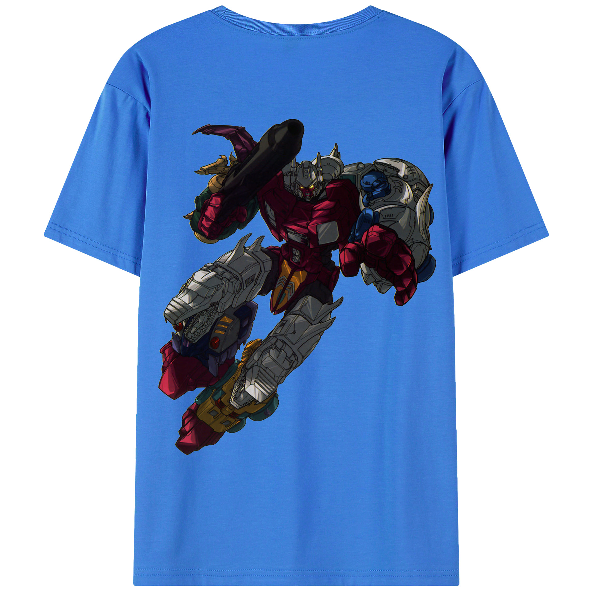 （画像用）  綿100％ メンズ半袖Tシャツ（バックプリント） 通気性