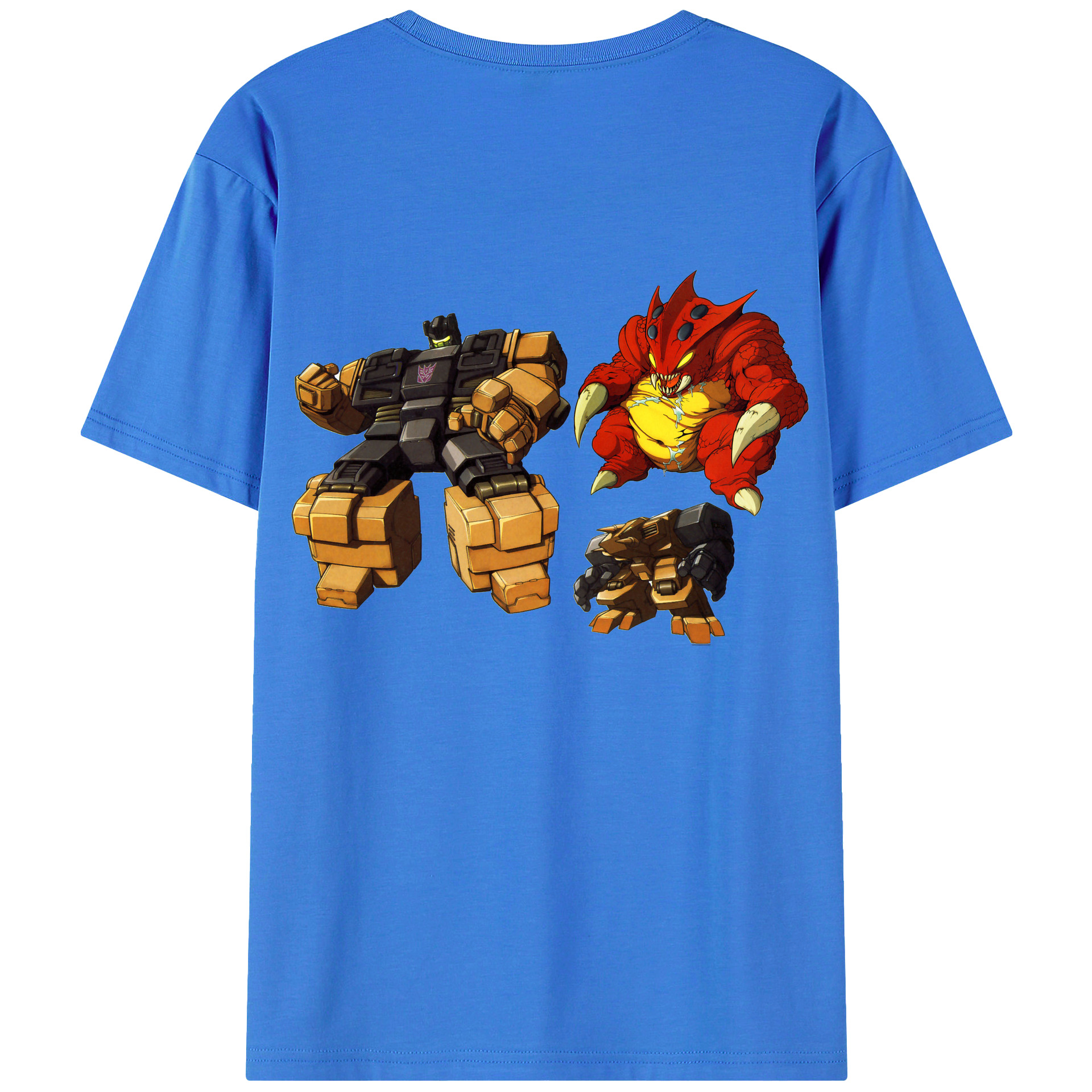 （画像用）  綿100％ メンズ半袖Tシャツ（バックプリント） 通気性