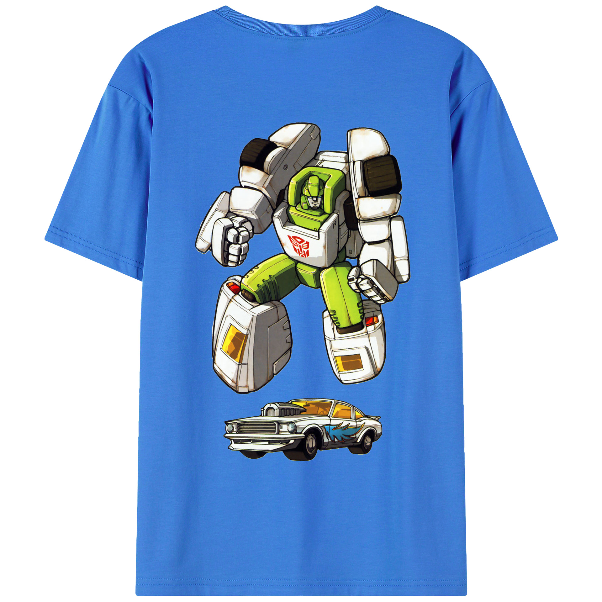 （画像用）  綿100％ メンズ半袖Tシャツ（バックプリント） 通気性