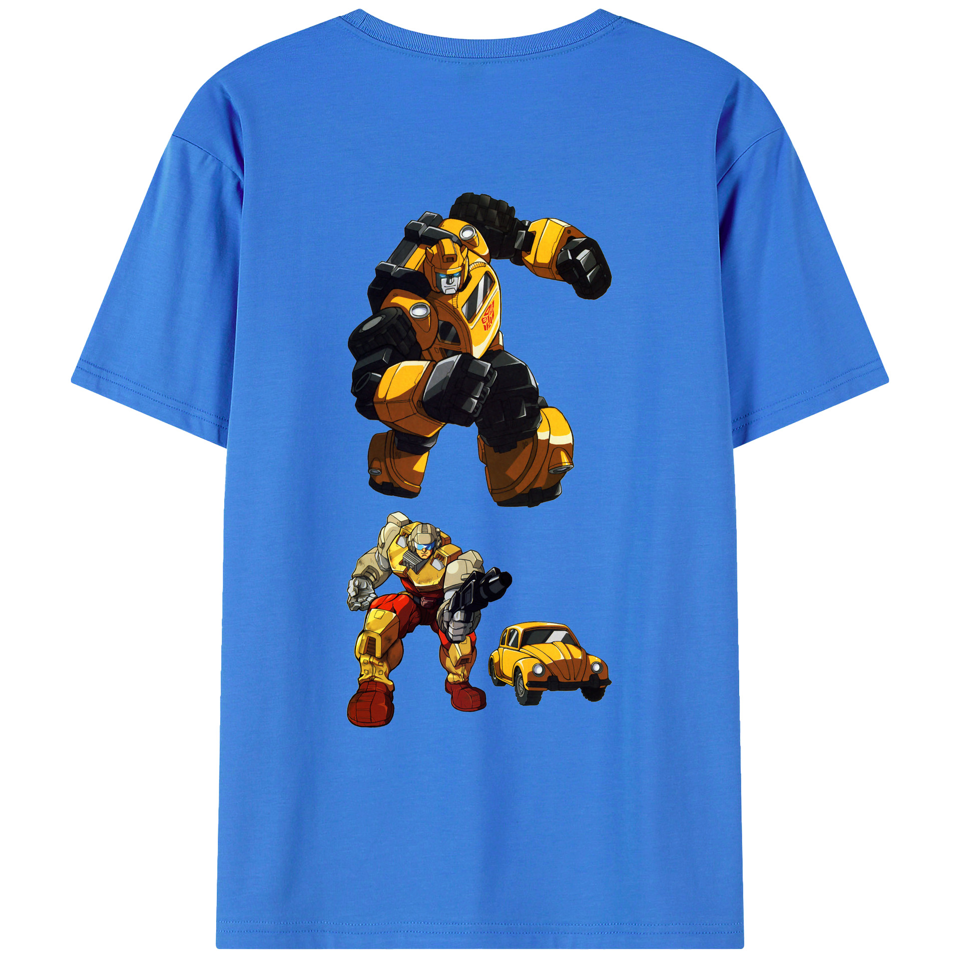 （画像用）  綿100％ メンズ半袖Tシャツ（バックプリント） 通気性