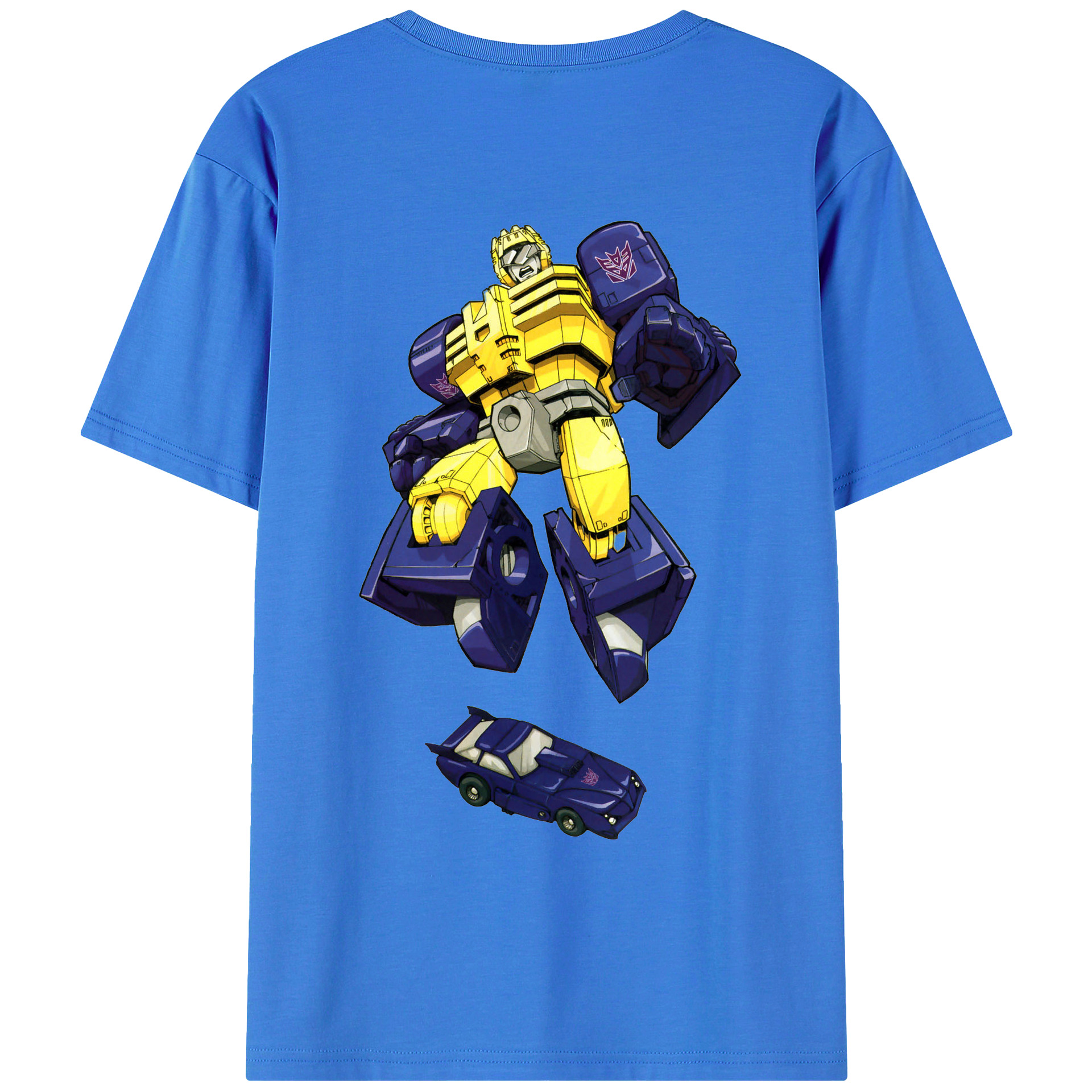 （画像用）  綿100％ メンズ半袖Tシャツ（バックプリント） 通気性
