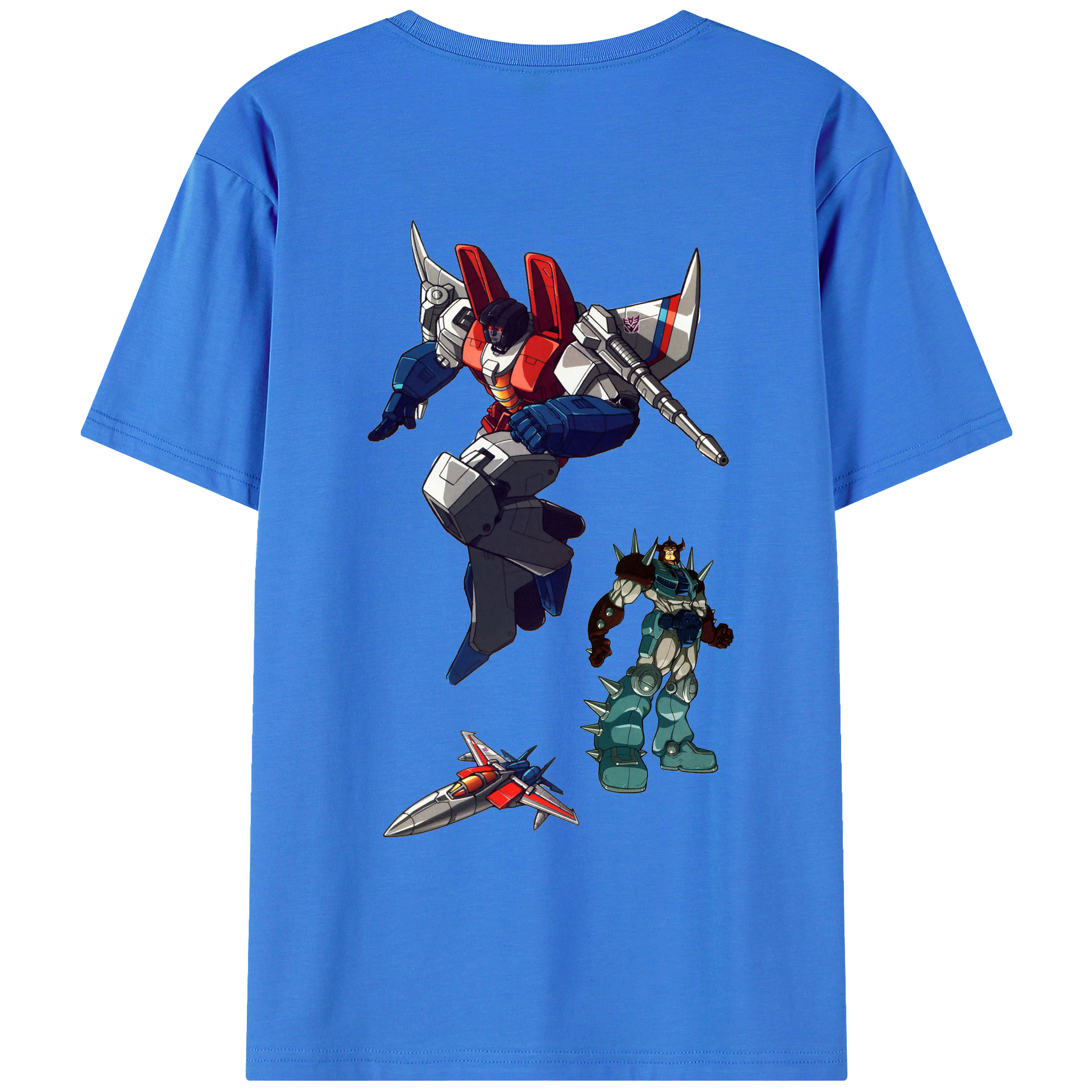 （画像用）  綿100％ メンズ半袖Tシャツ（バックプリント） 通気性