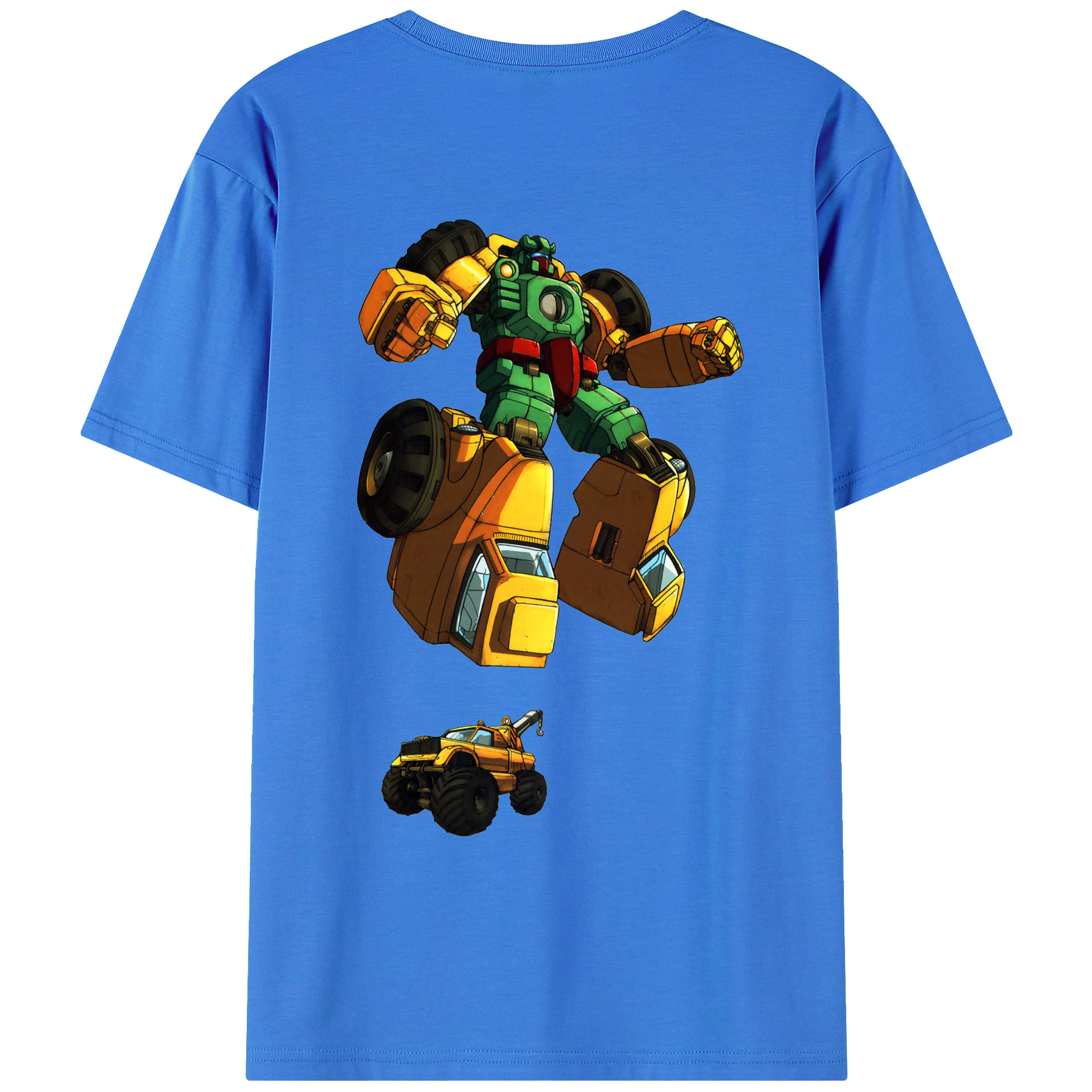 （画像用）  綿100％ メンズ半袖Tシャツ（バックプリント） 通気性