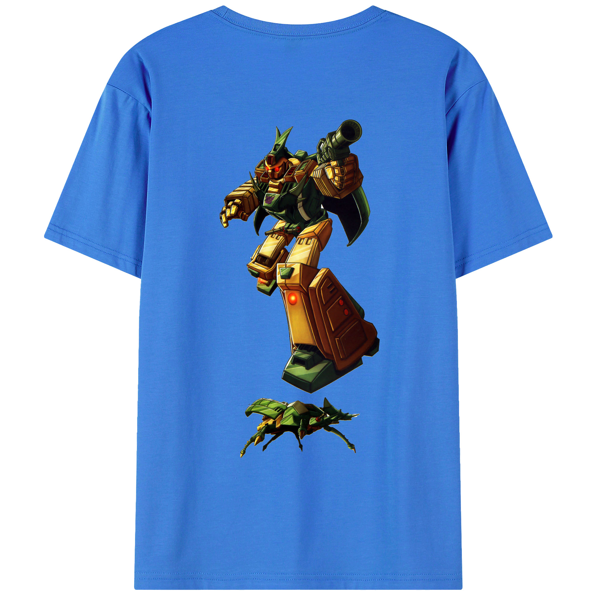 （画像用）  綿100％ メンズ半袖Tシャツ（バックプリント） 通気性