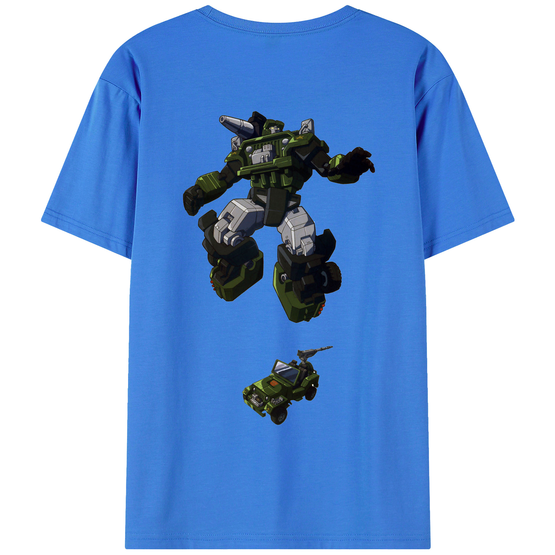 （画像用）  綿100％ メンズ半袖Tシャツ（バックプリント） 通気性