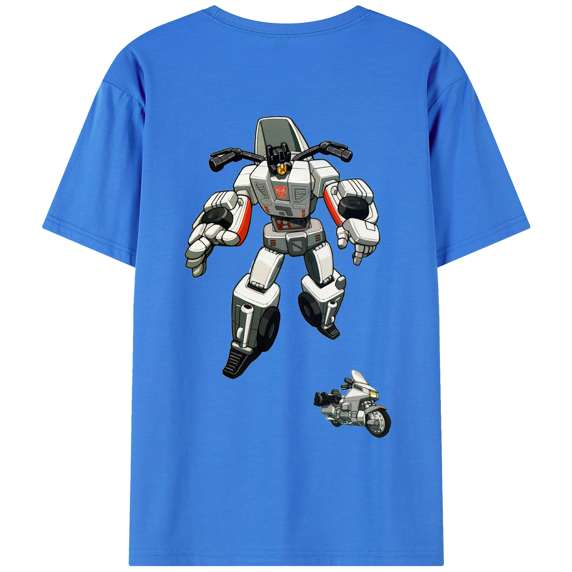 （画像用）  綿100％ メンズ半袖Tシャツ（バックプリント） 通気性