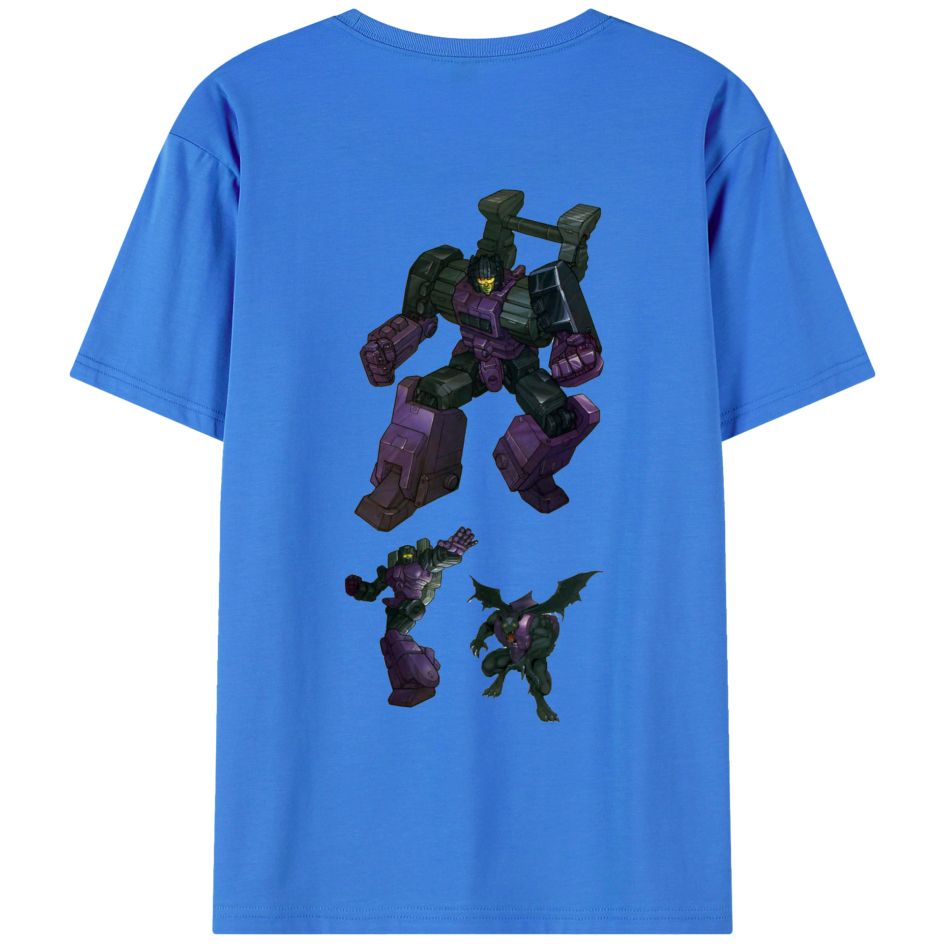 （画像用）  綿100％ メンズ半袖Tシャツ（バックプリント） 通気性
