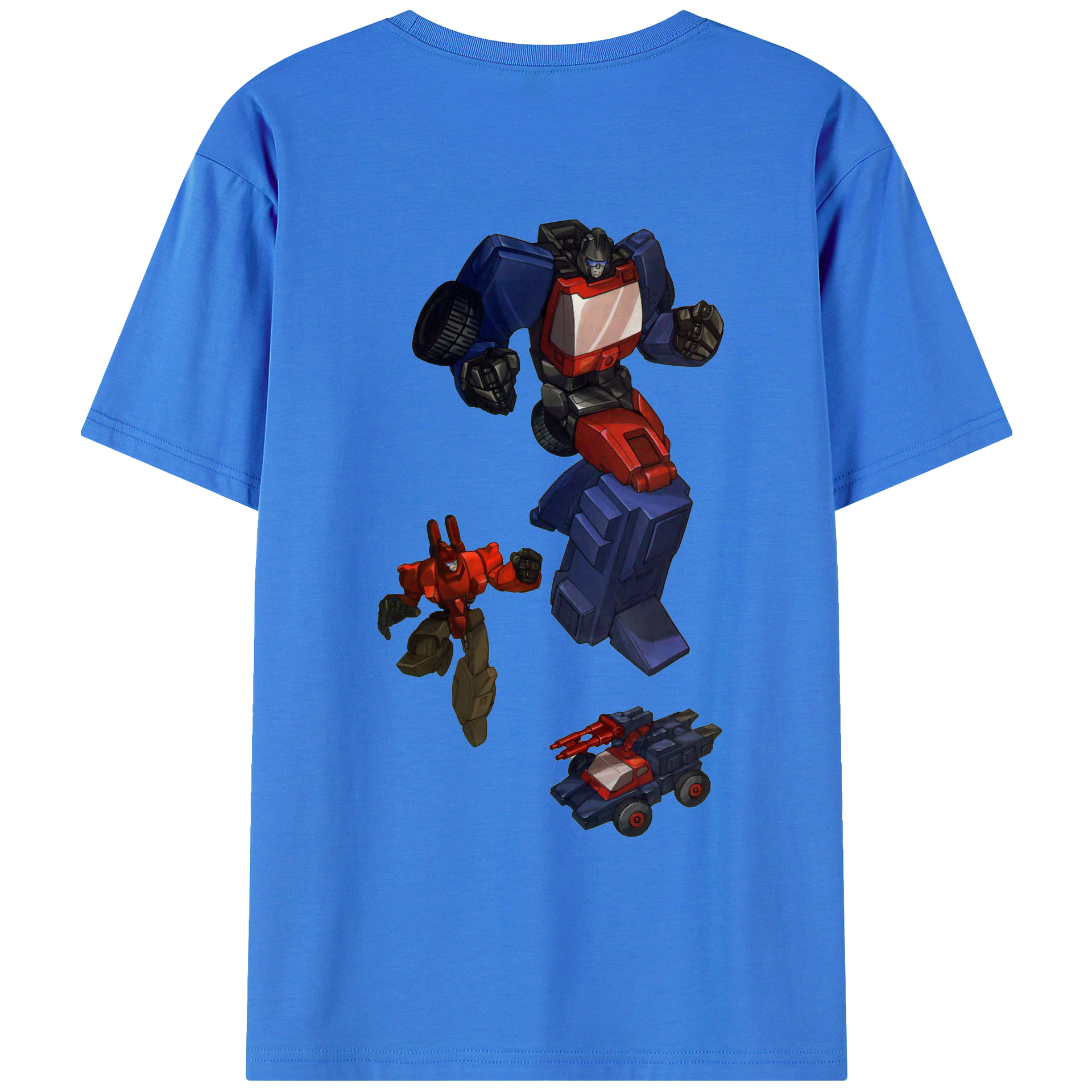 （画像用）  綿100％ メンズ半袖Tシャツ（バックプリント） 通気性