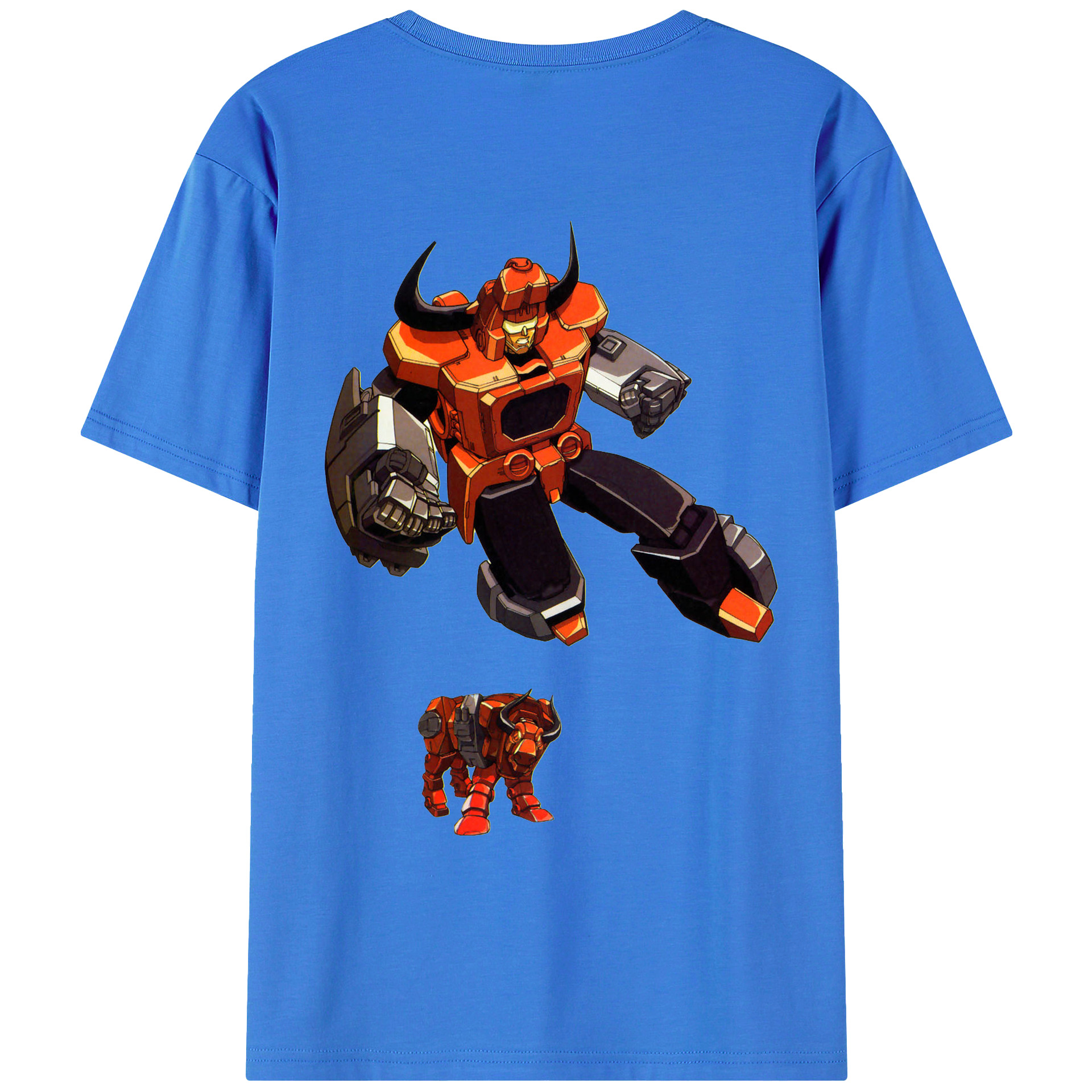 （画像用）  綿100％ メンズ半袖Tシャツ（バックプリント） 通気性