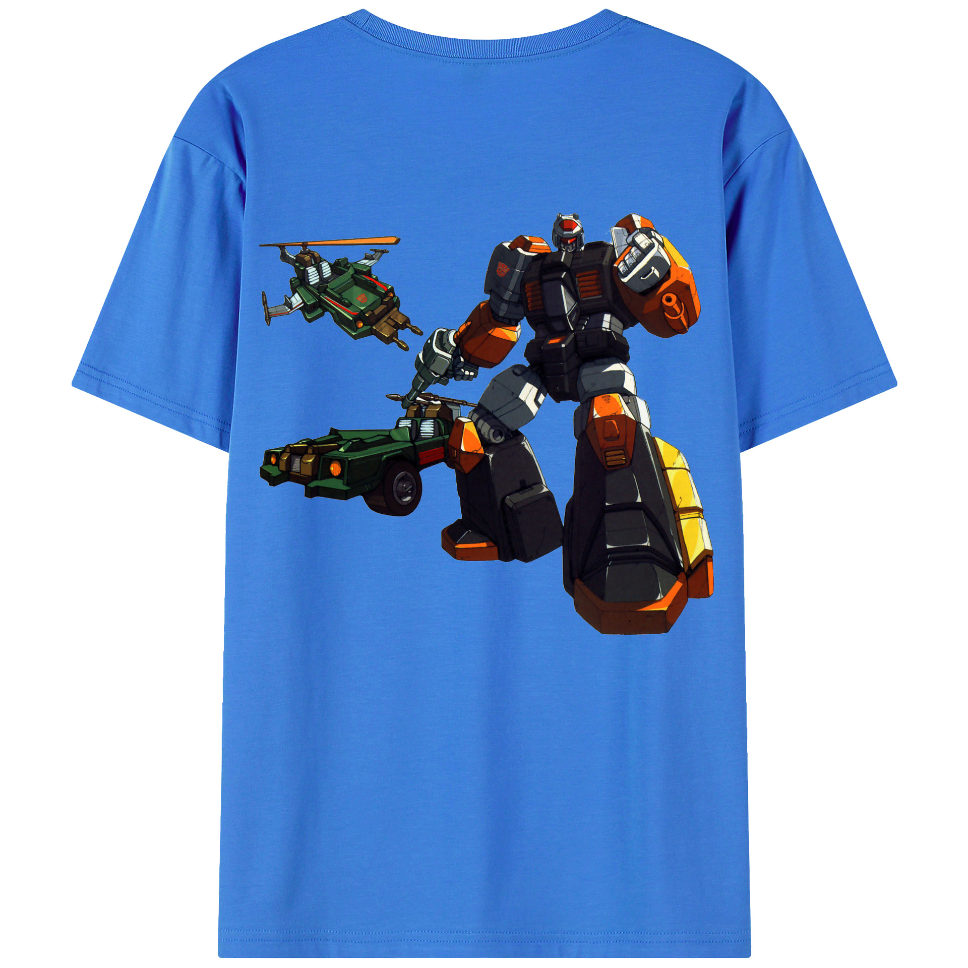 （画像用）  綿100％ メンズ半袖Tシャツ（バックプリント） 通気性