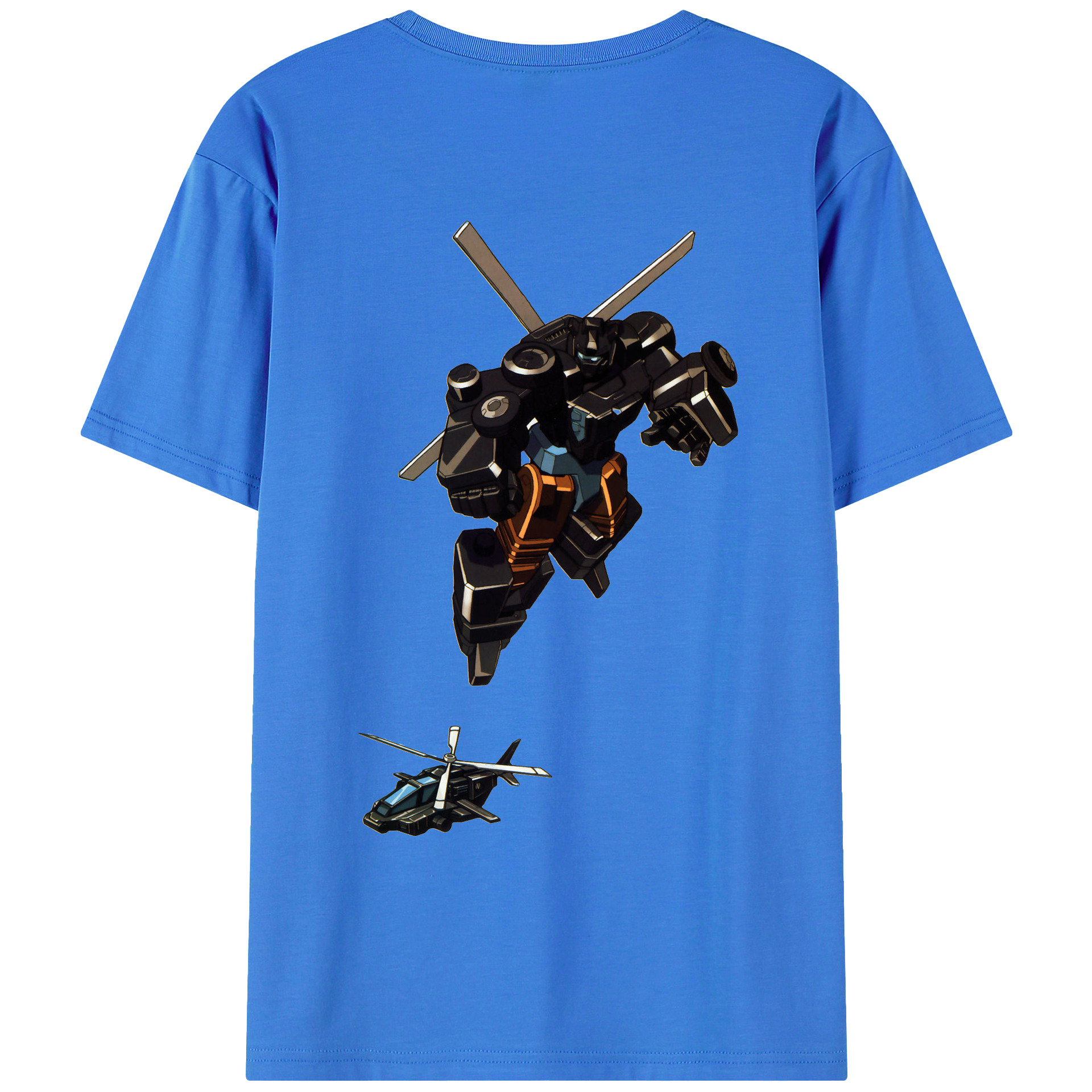 （画像用）  綿100％ メンズ半袖Tシャツ（バックプリント） 通気性